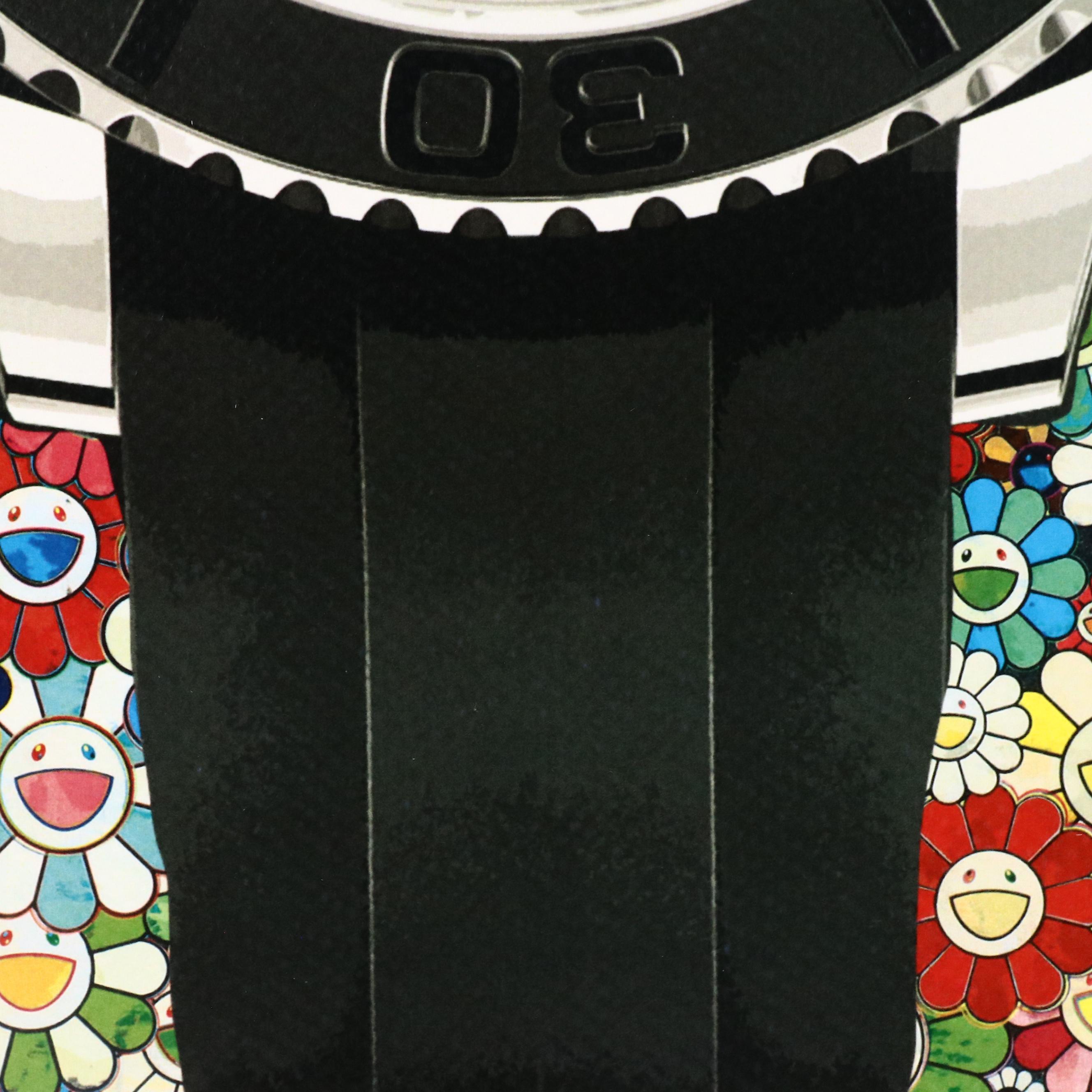 Death NYC Graphic Digital Print Featuring Rolex x Murakami, 2020
