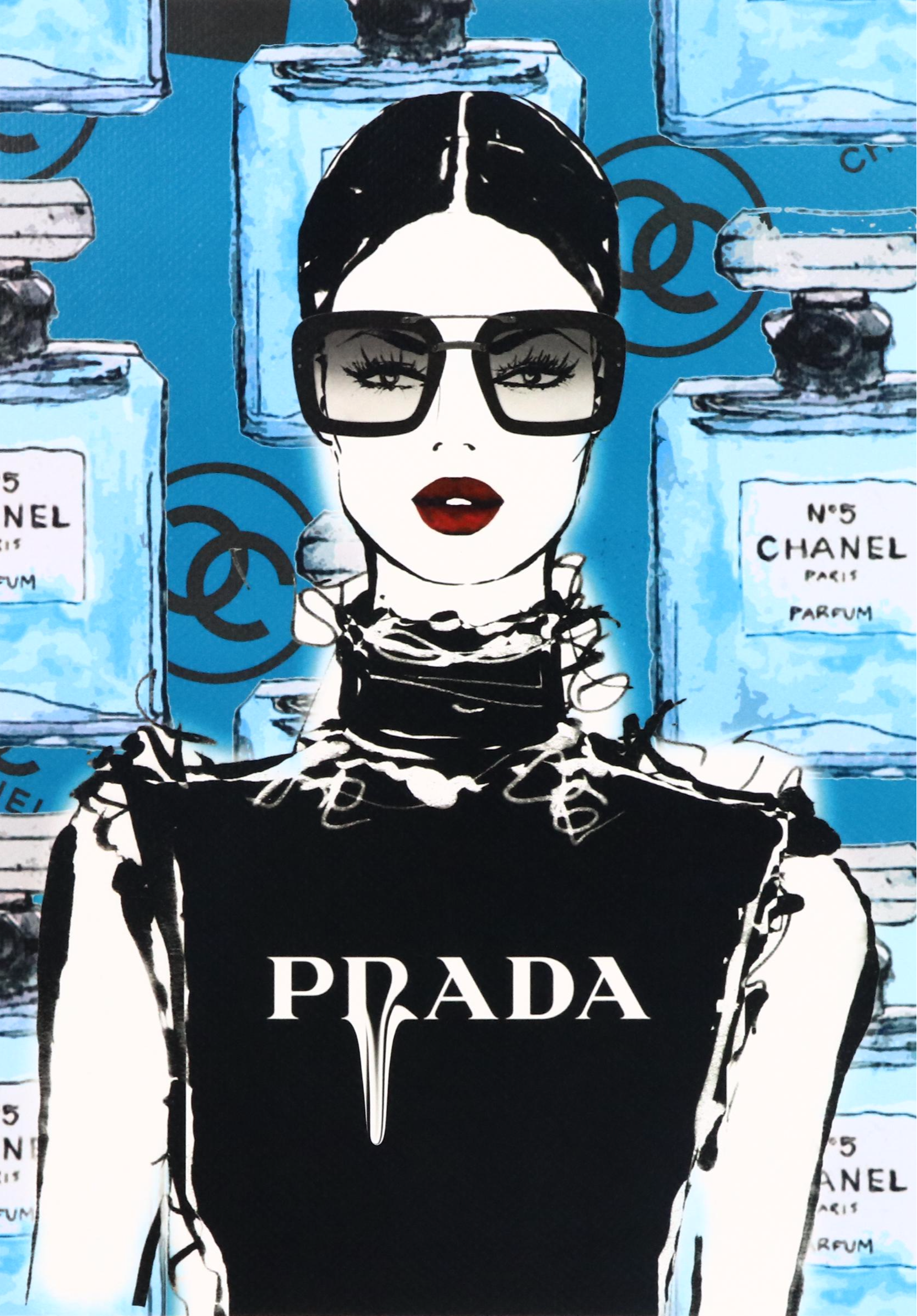 Death NYC Graphic Digital Print Featuring Prada, 2024