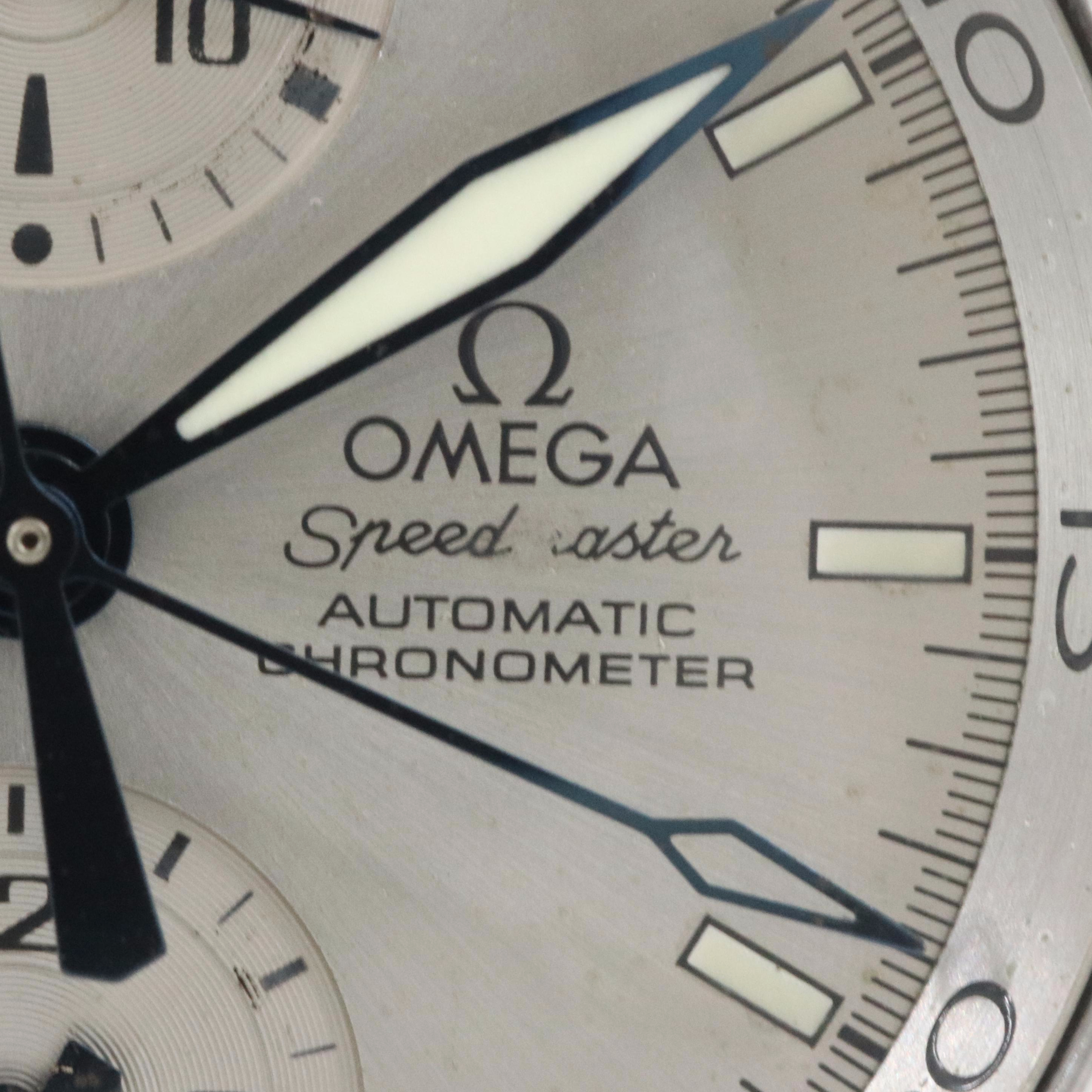 Omega Speedmaster Split-Seconds Chronograph Silver 42mm Automatic Watch 3540.30