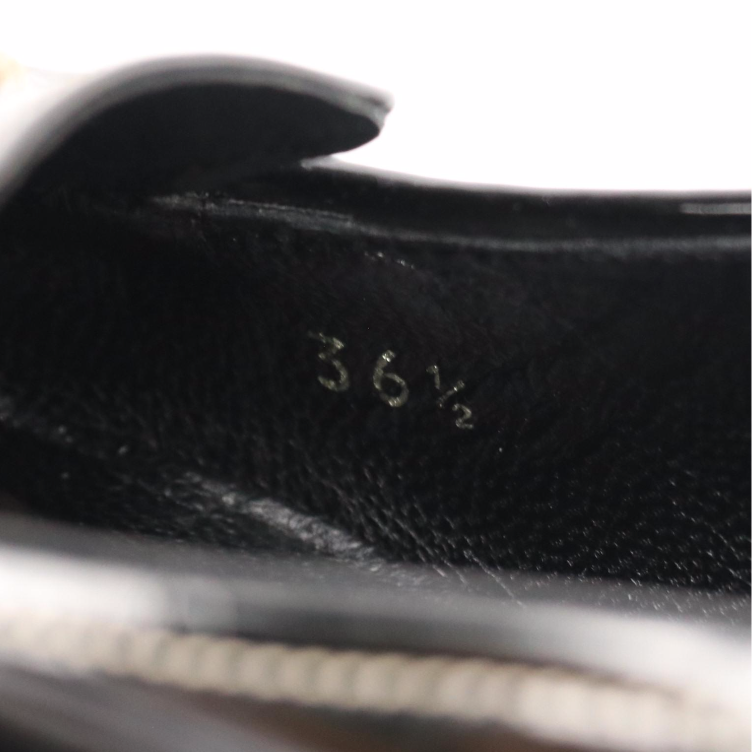 Prada Low-Heeled Loafers in Black Patent Leather