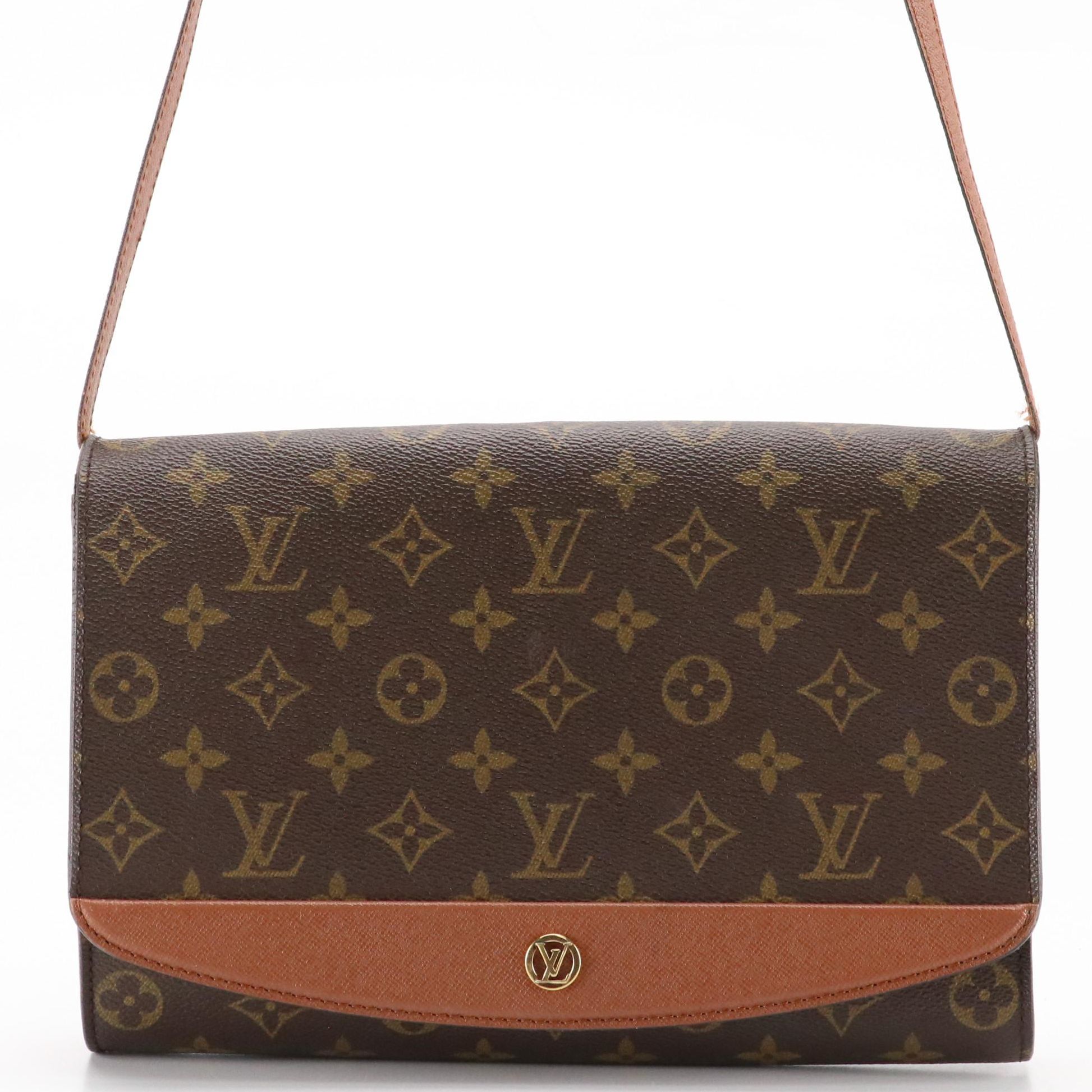 Louis Vuitton Pochette Bordeaux Front Flap Shoulder Bag in Monogram Canvas