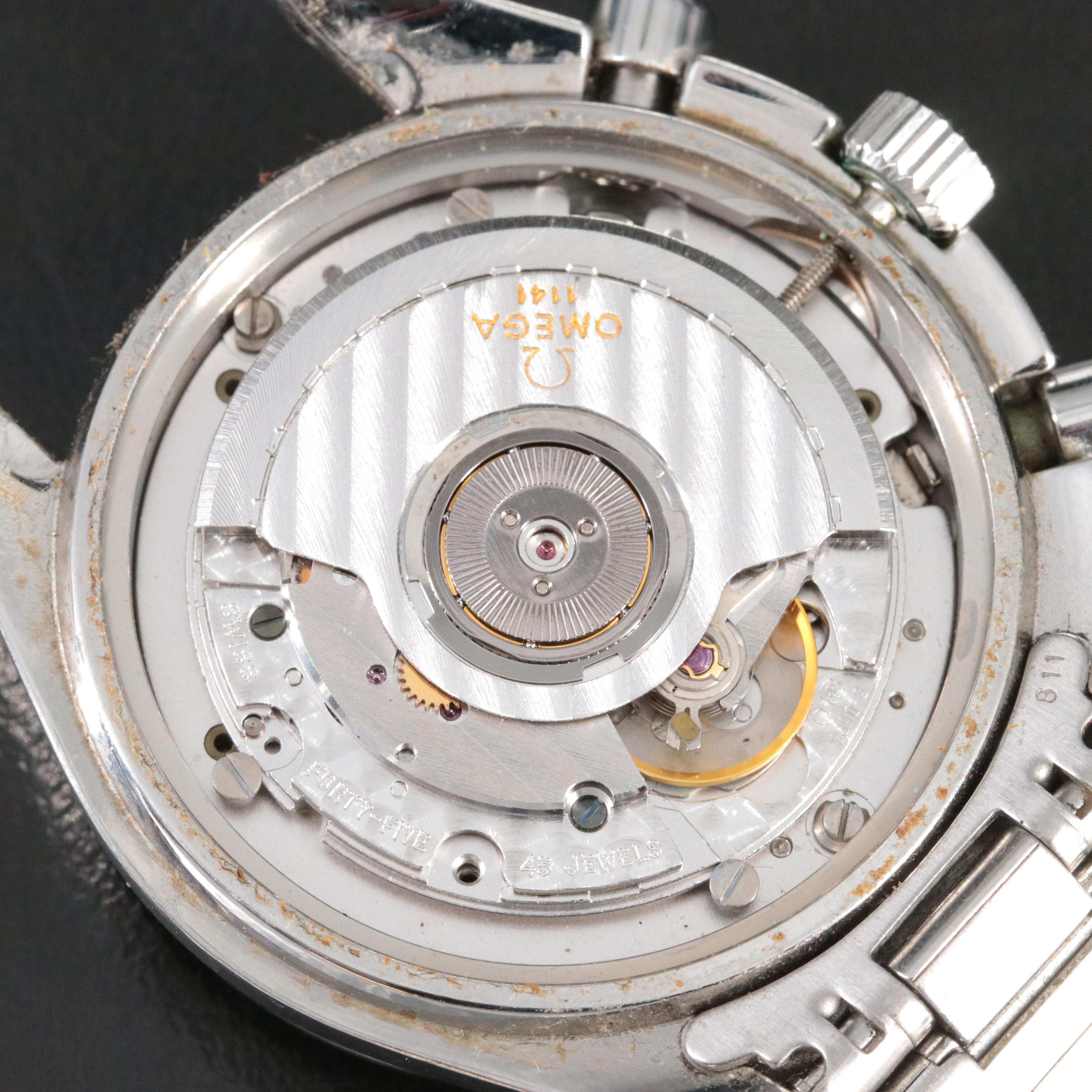 1999 Omega Speedmaster Reduced 39mm Automatic Chronograph Watch