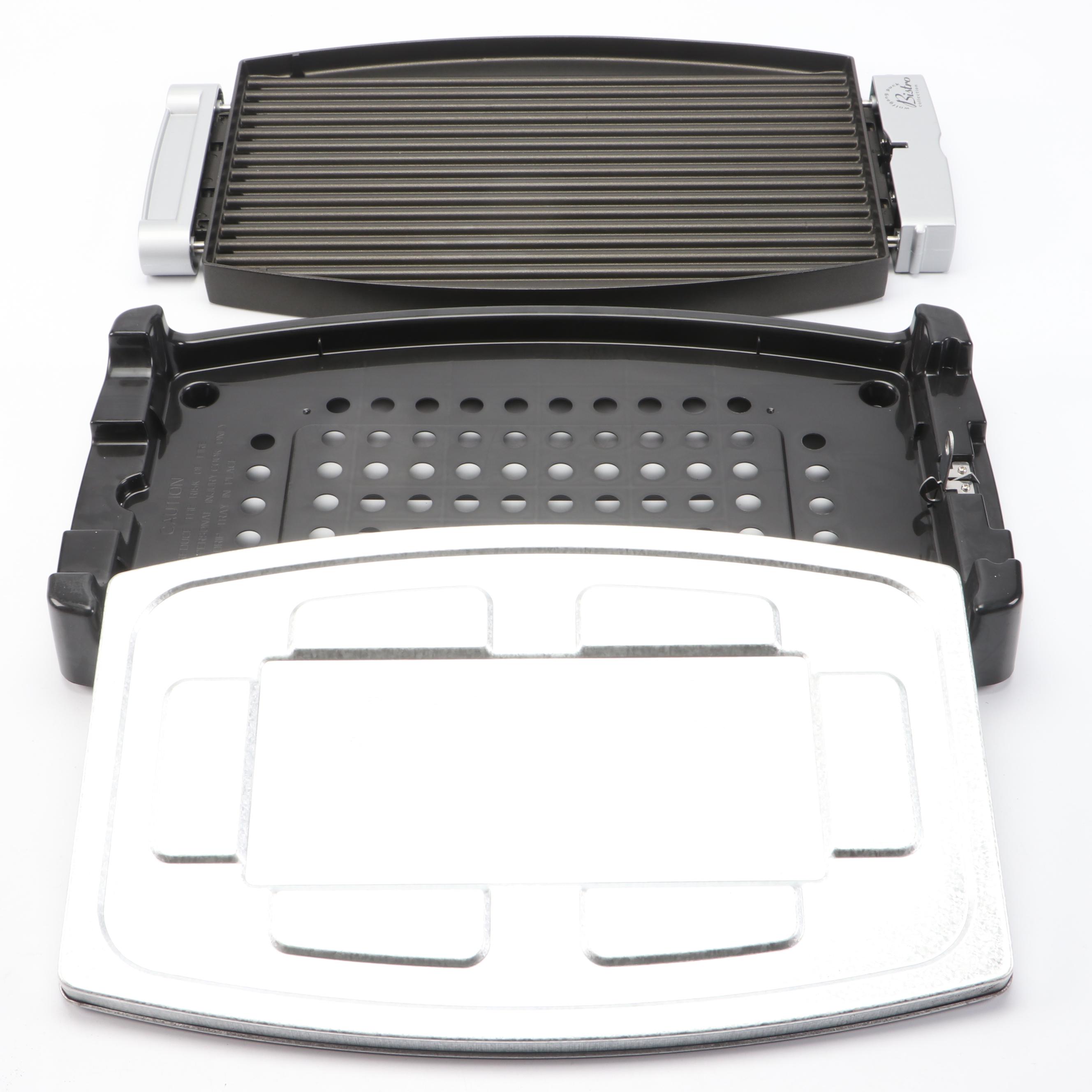 Wolfgang Puck Bistro Collection Indoor "Reversible" Electric Grill/Griddle