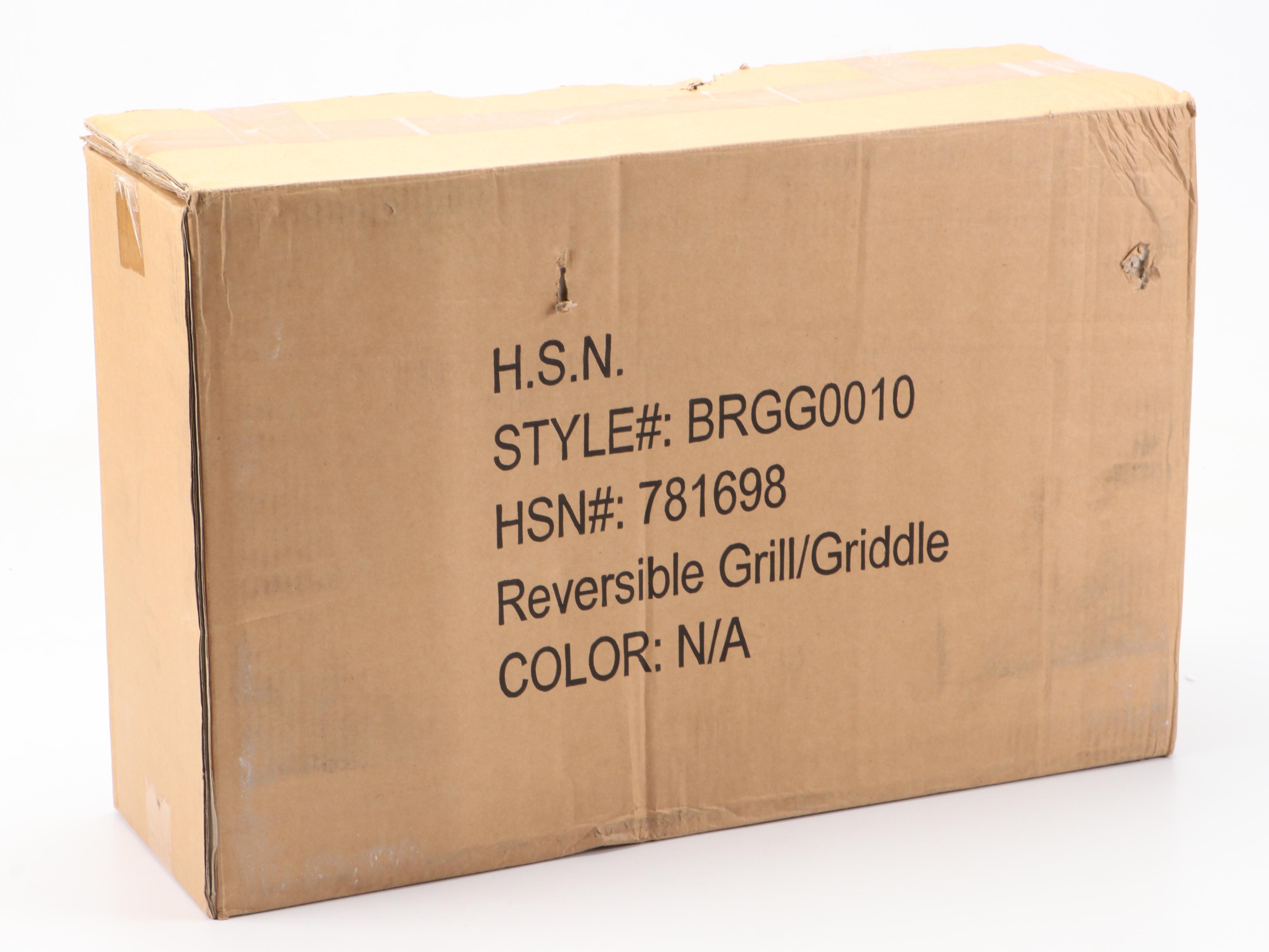 Wolfgang Puck Bistro Collection Indoor "Reversible" Electric Grill/Griddle