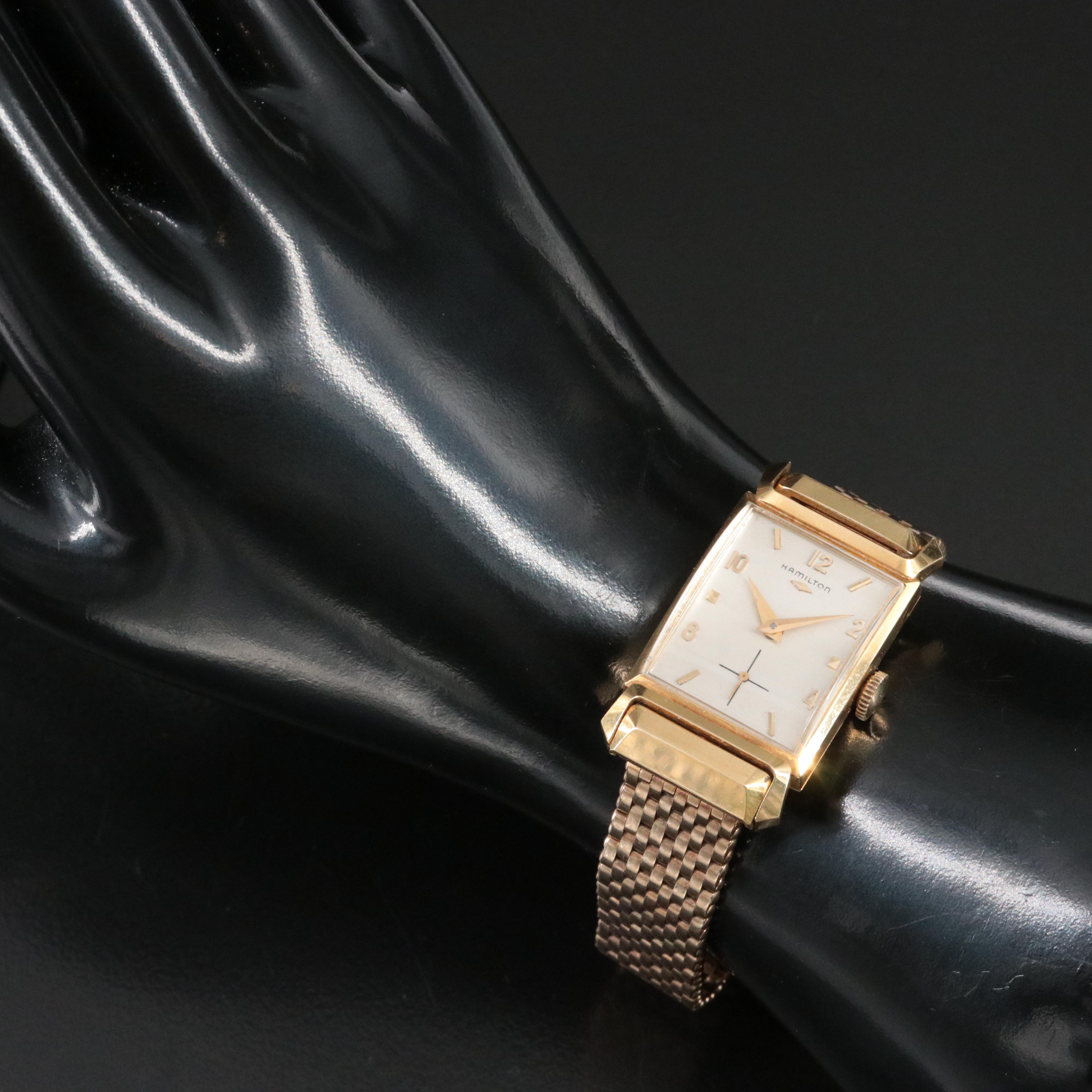 18K Hamilton Award Watch Circa 1958