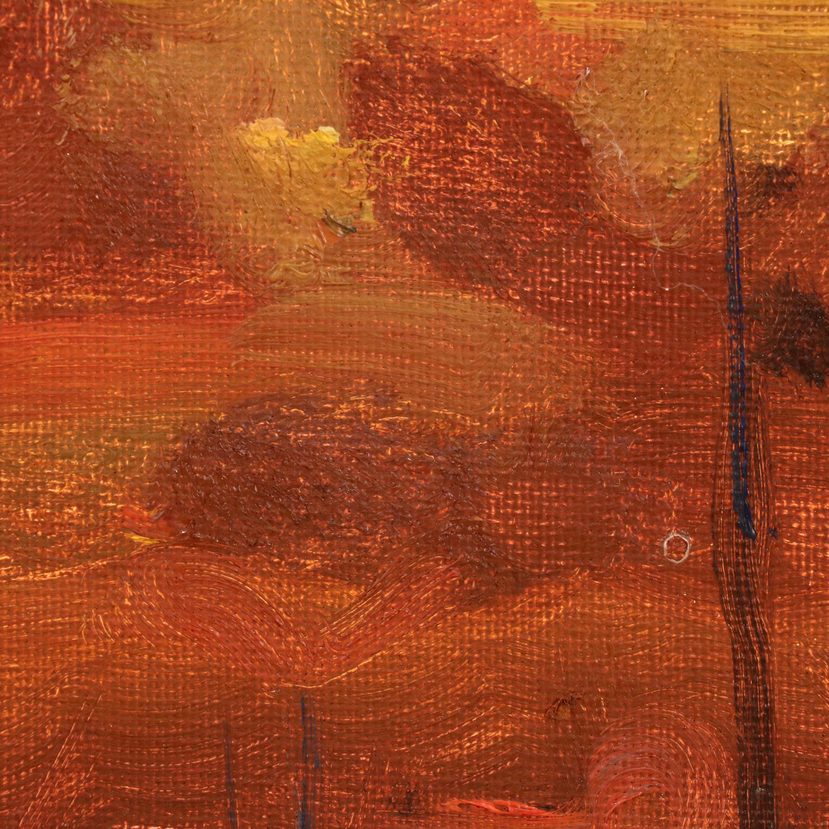 Aleksander Titovets "Coming Back" Oil Painting, 21st Century