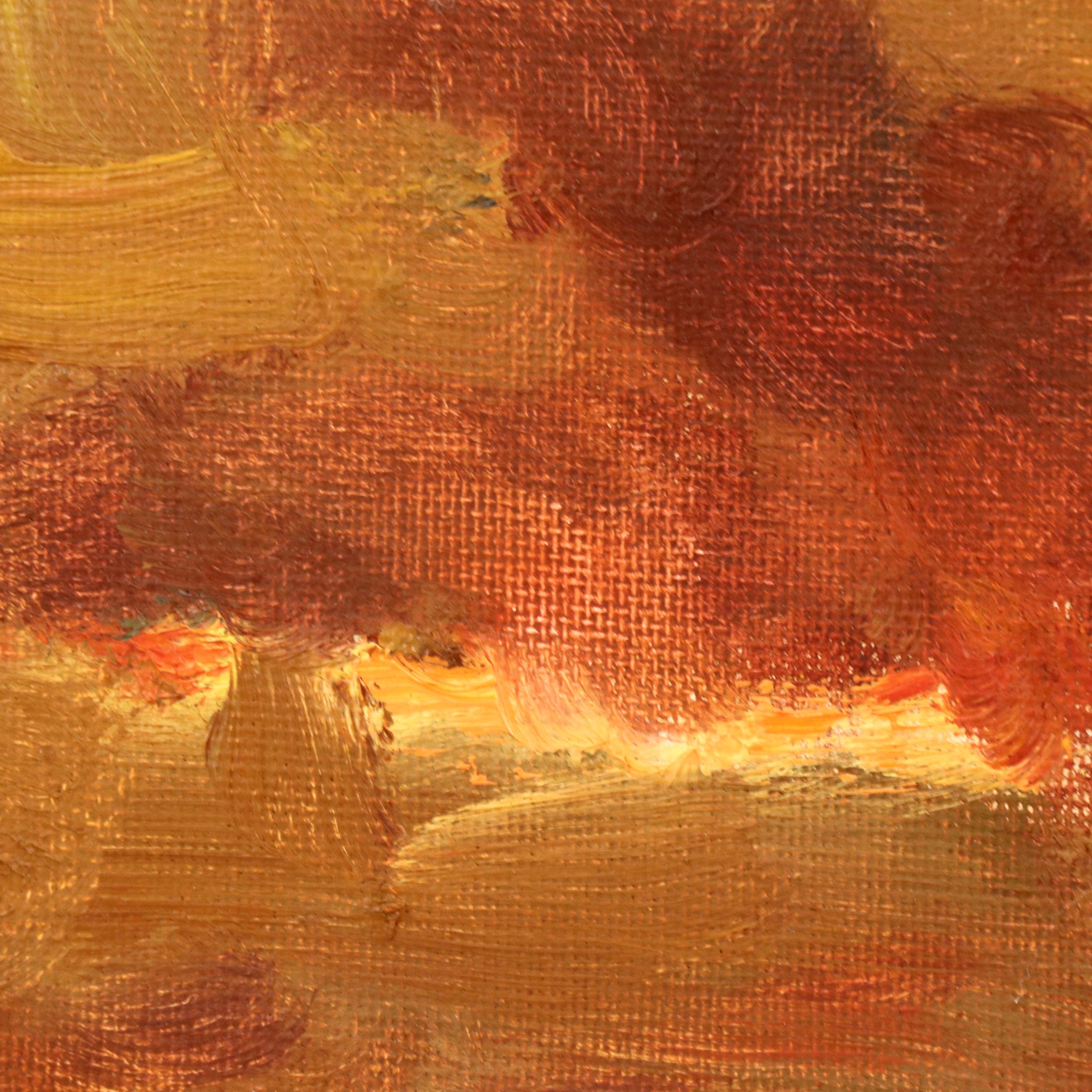 Aleksander Titovets "Coming Back" Oil Painting, 21st Century