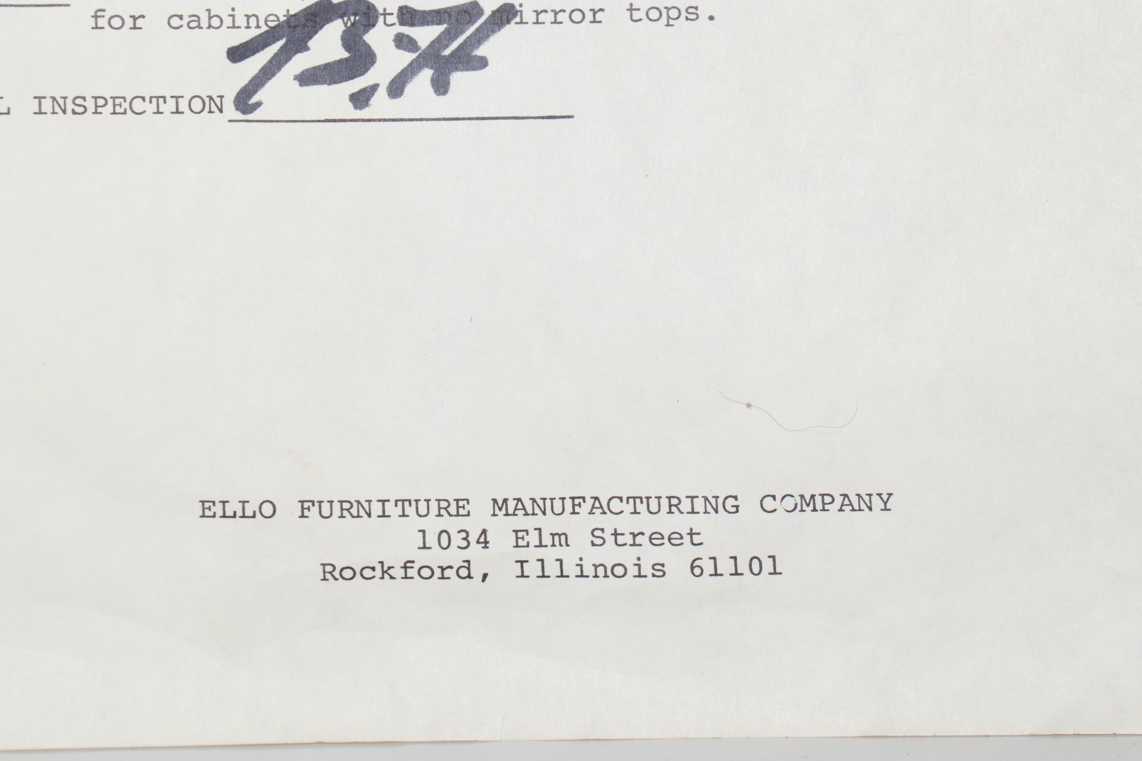 Ello Furniture Mid Century Modern Lacquered Glass and Chrome Cabinets