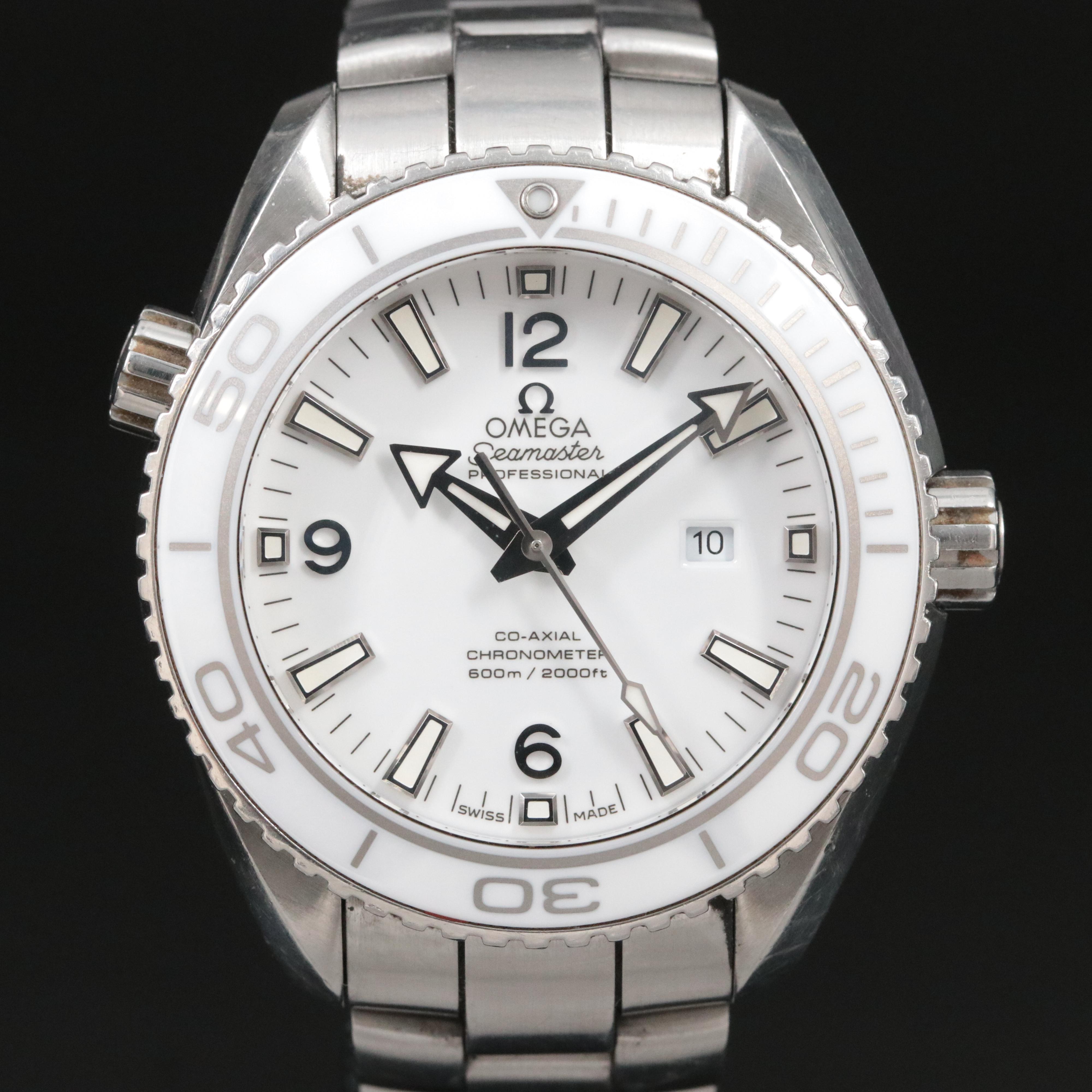 2008 Omega Seamaster Planet Ocean Professional Date Watch