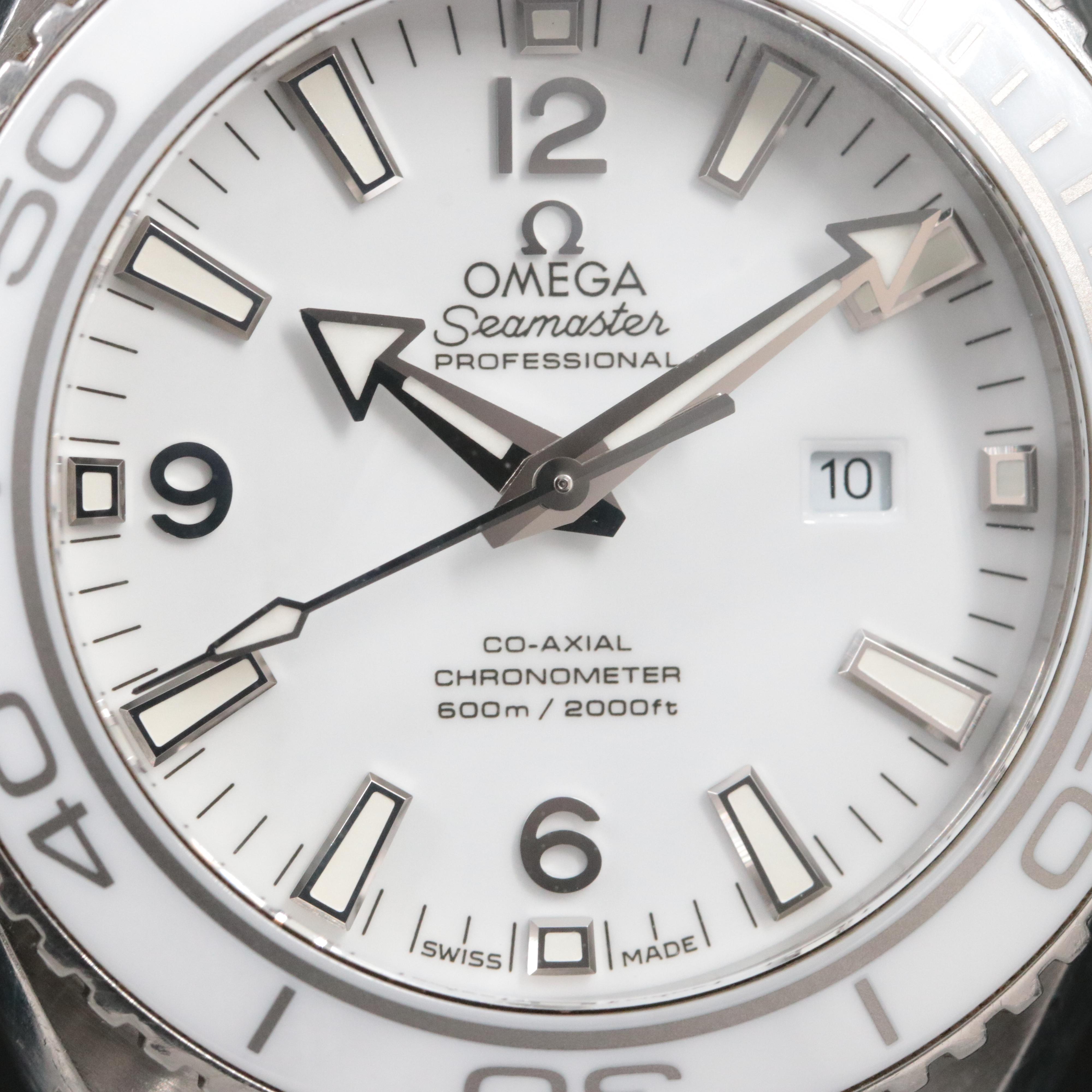 2008 Omega Seamaster Planet Ocean Professional Date Watch