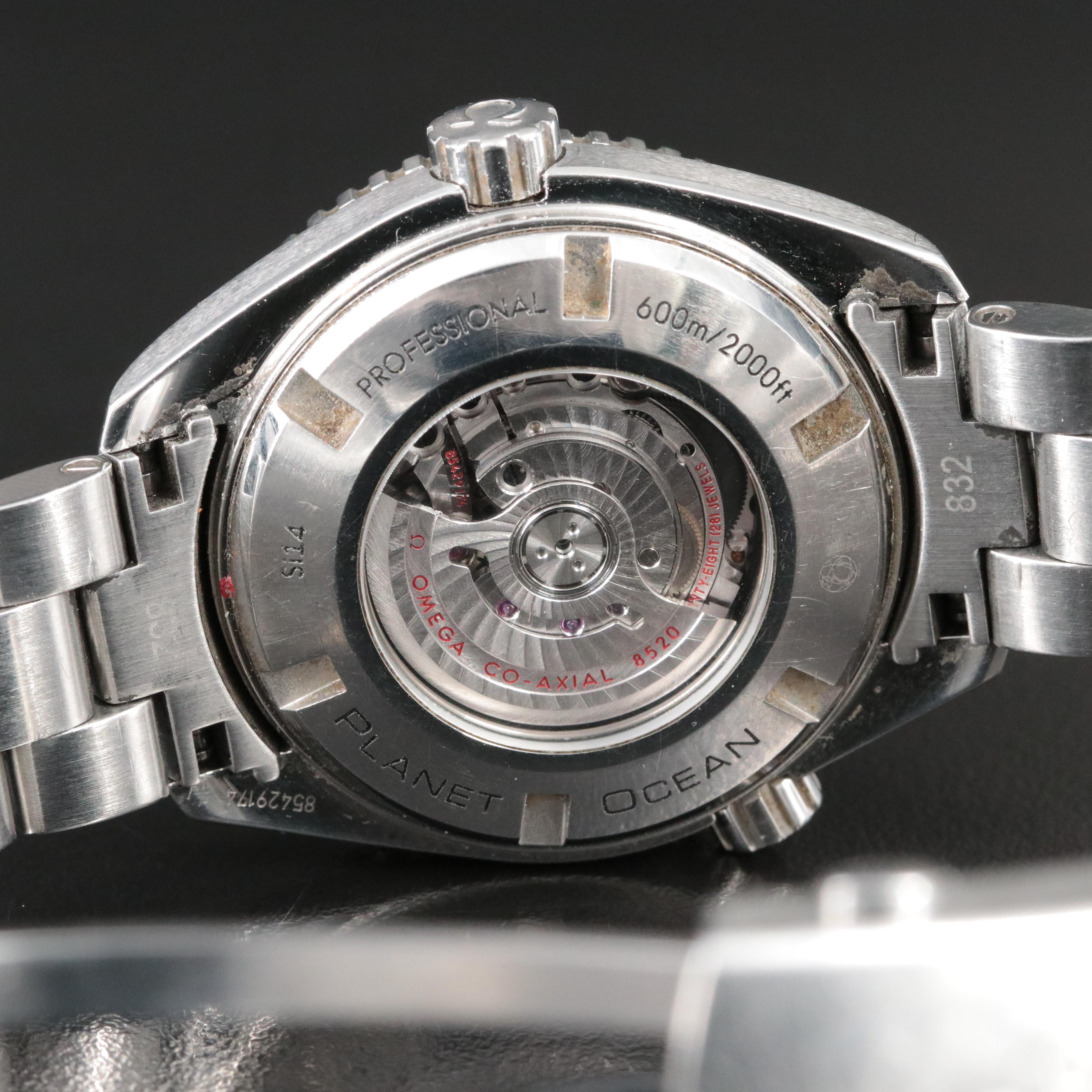 2008 Omega Seamaster Planet Ocean Professional Date Watch