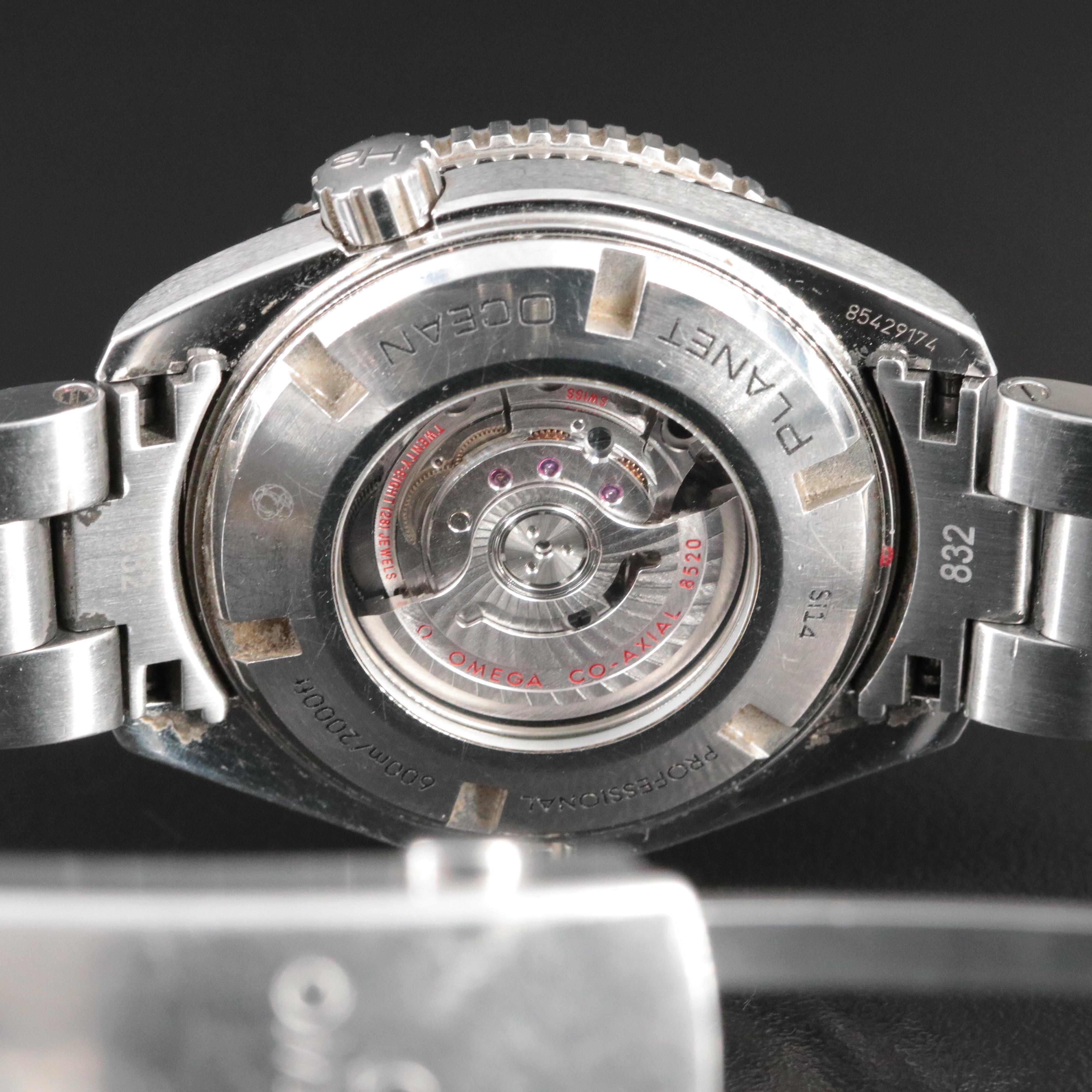 2008 Omega Seamaster Planet Ocean Professional Date Watch