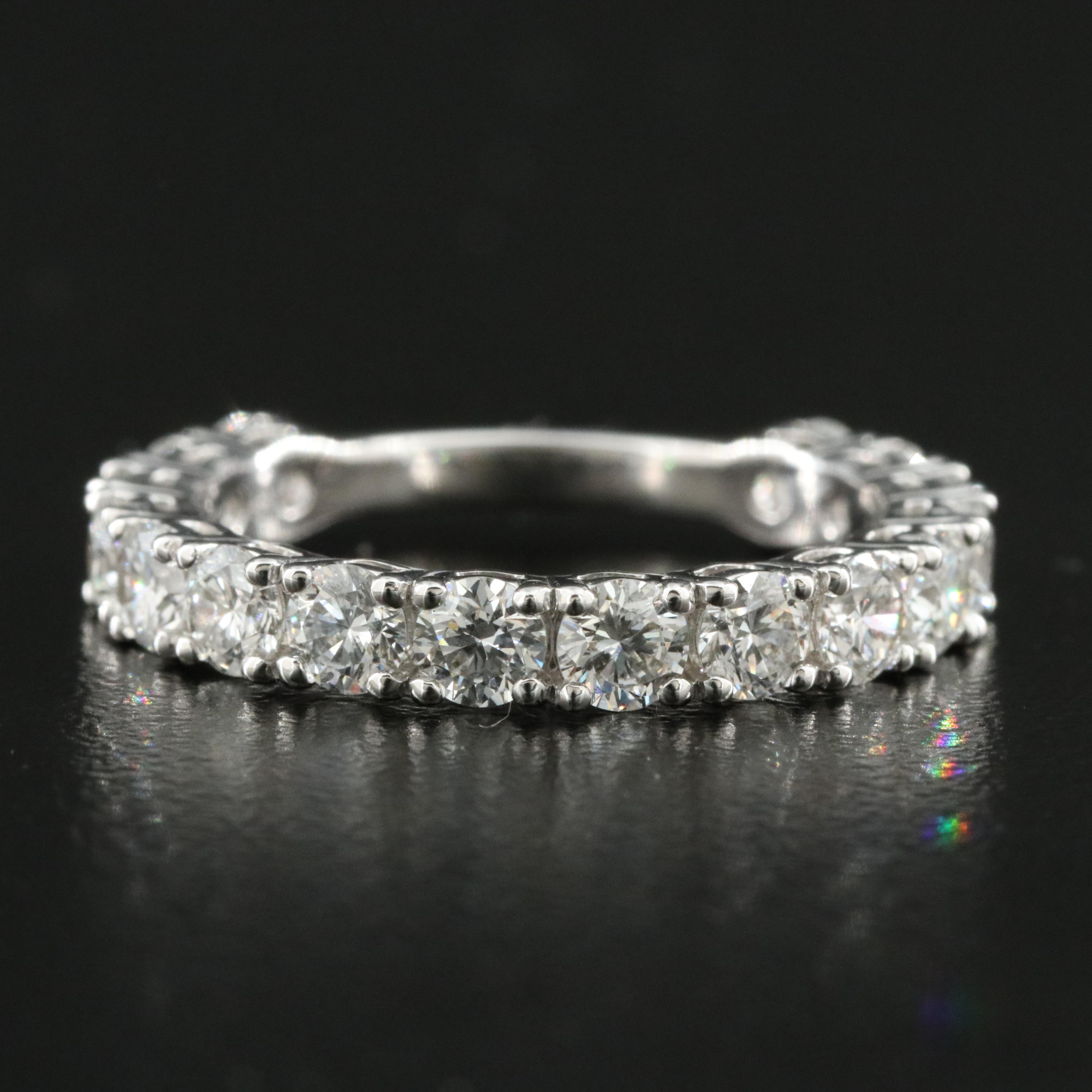 14K 2.00 CTW Lab Grown Diamond Band