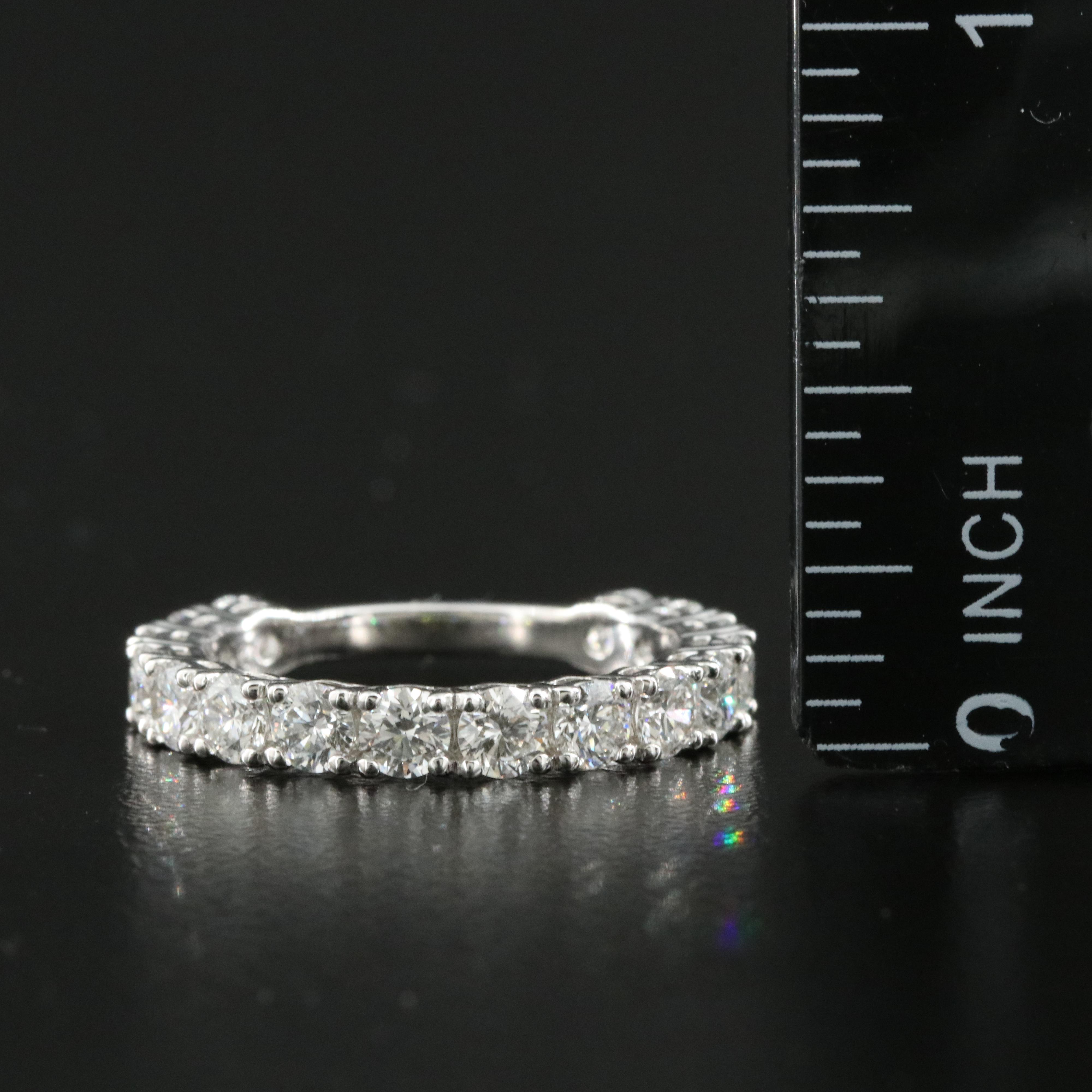 14K 2.00 CTW Lab Grown Diamond Band