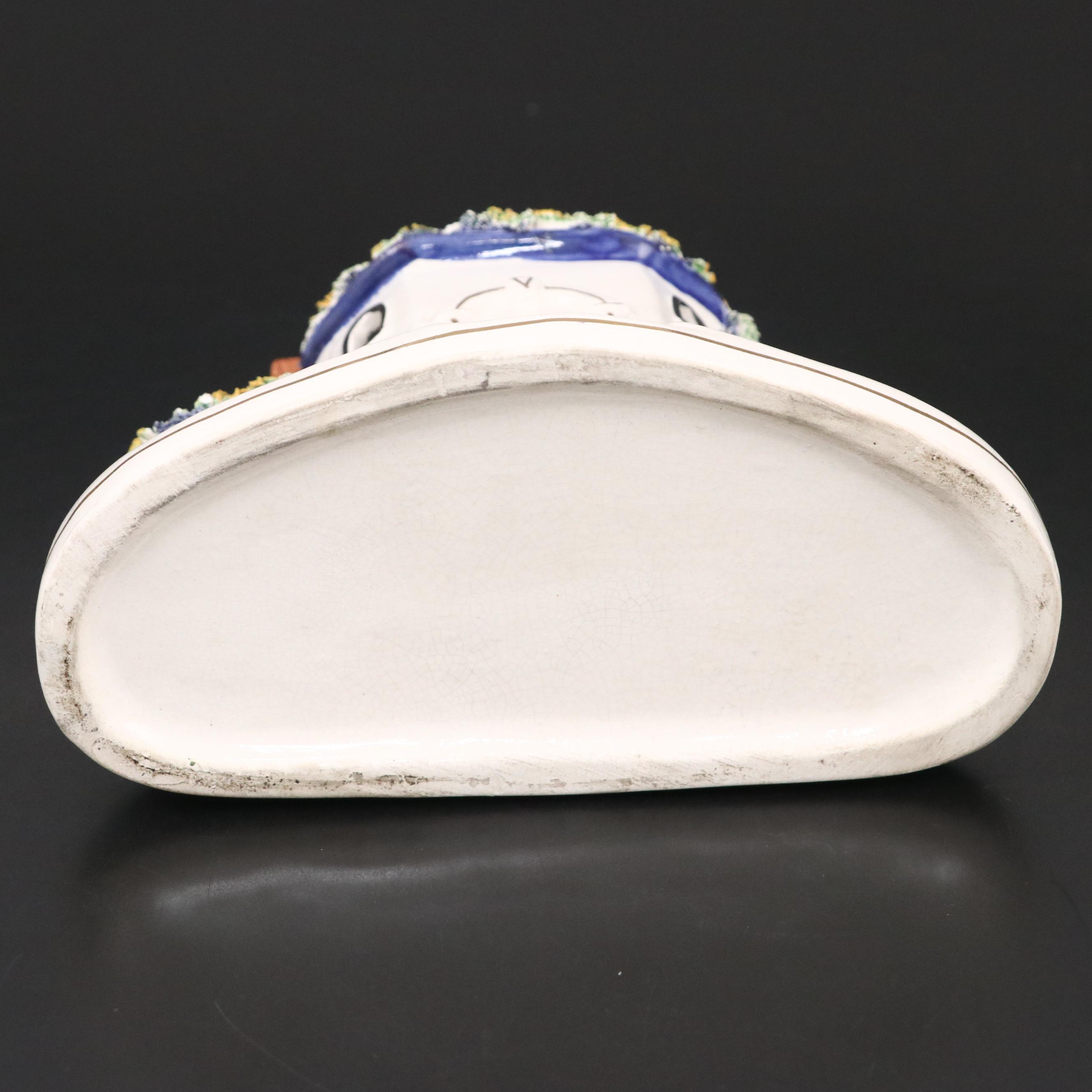 Staffordshire House-Shaped Pastille Burner, Late 19th Century