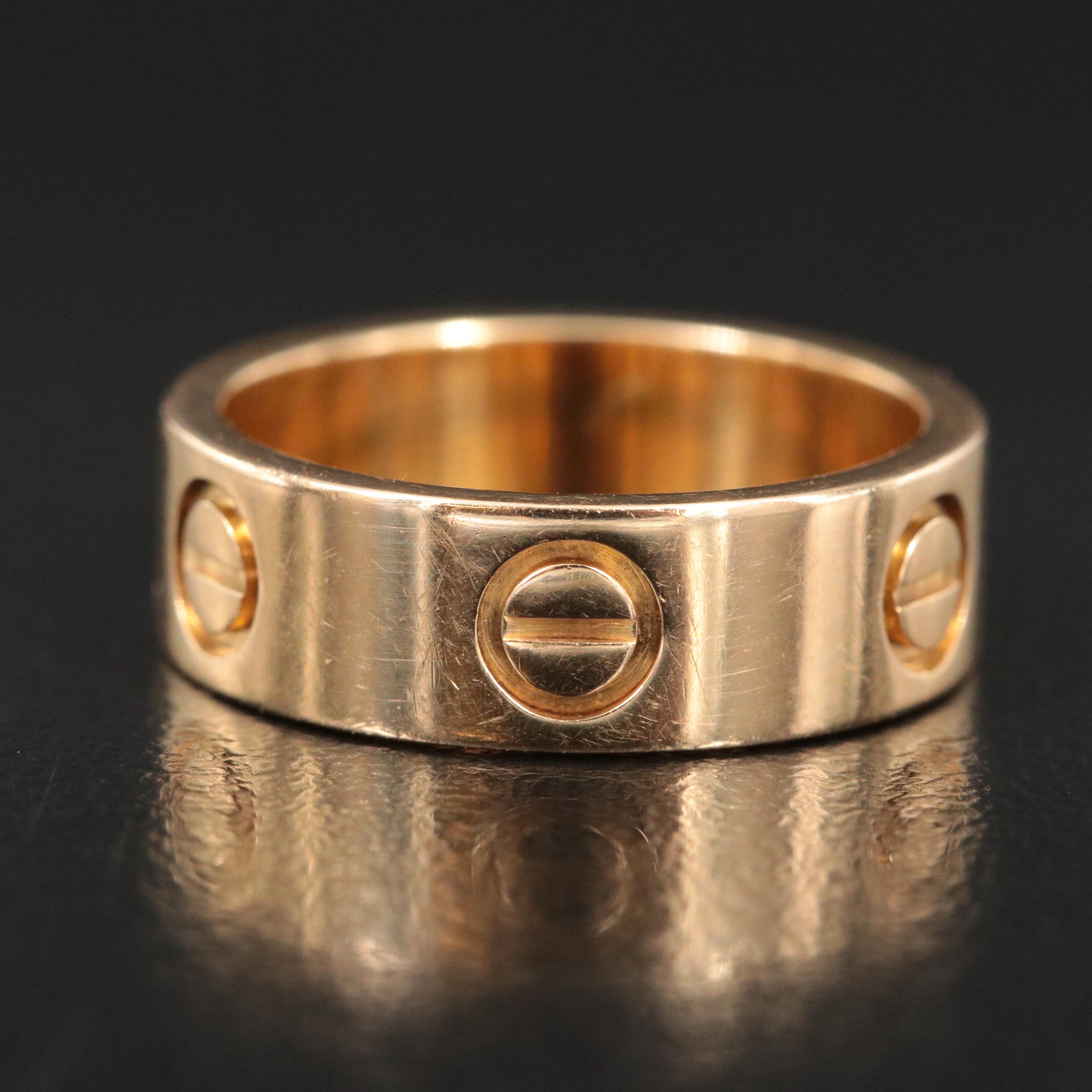 Cartier LOVE 18K Ring