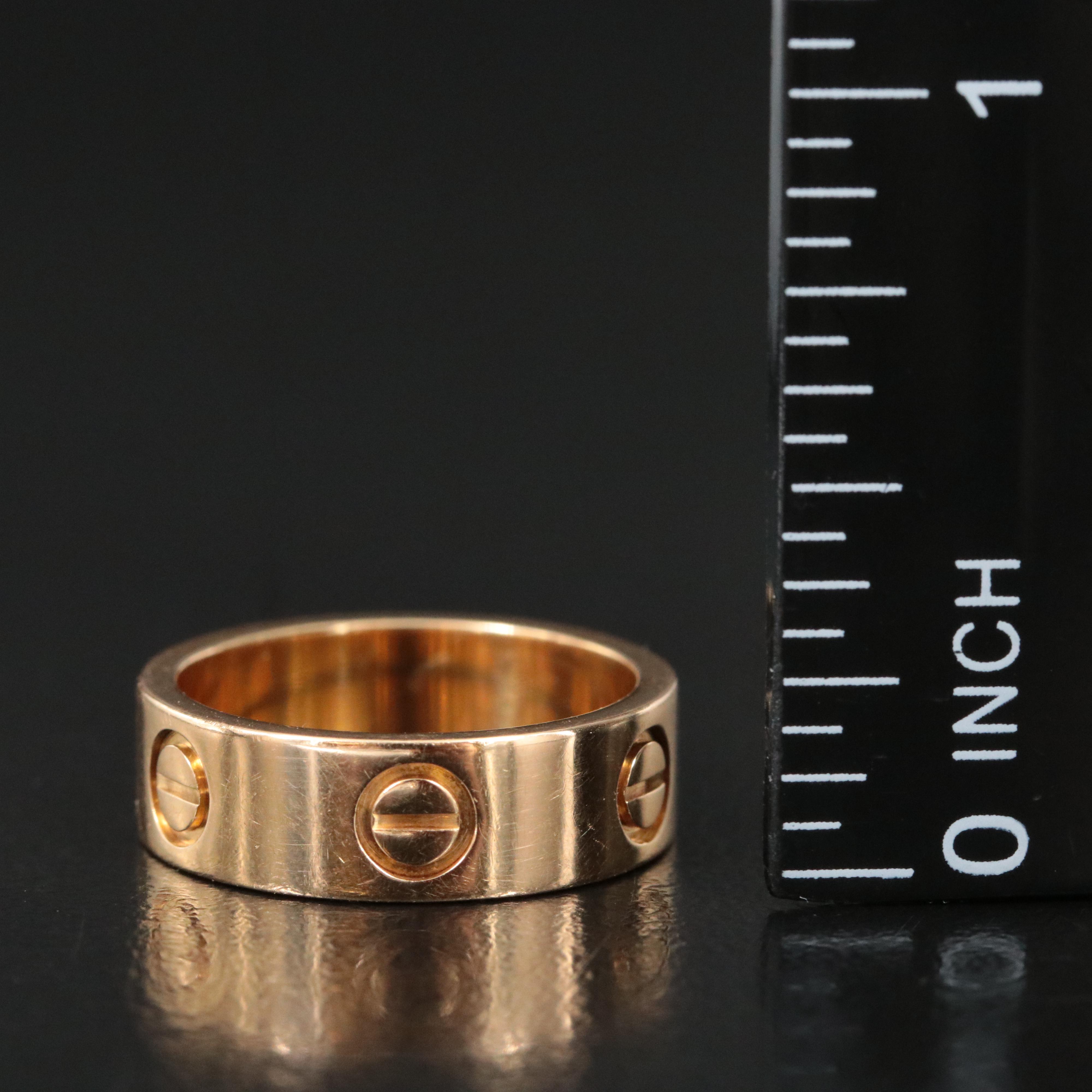Cartier LOVE 18K Ring