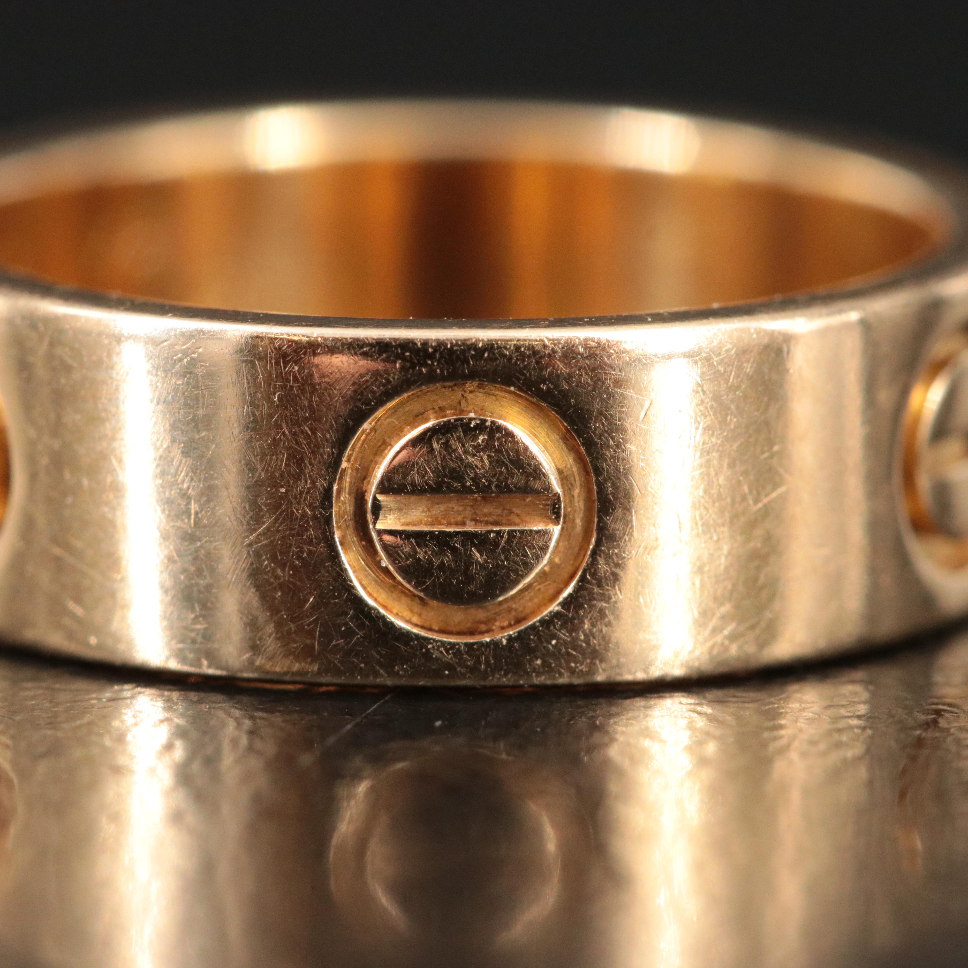 Cartier LOVE 18K Ring