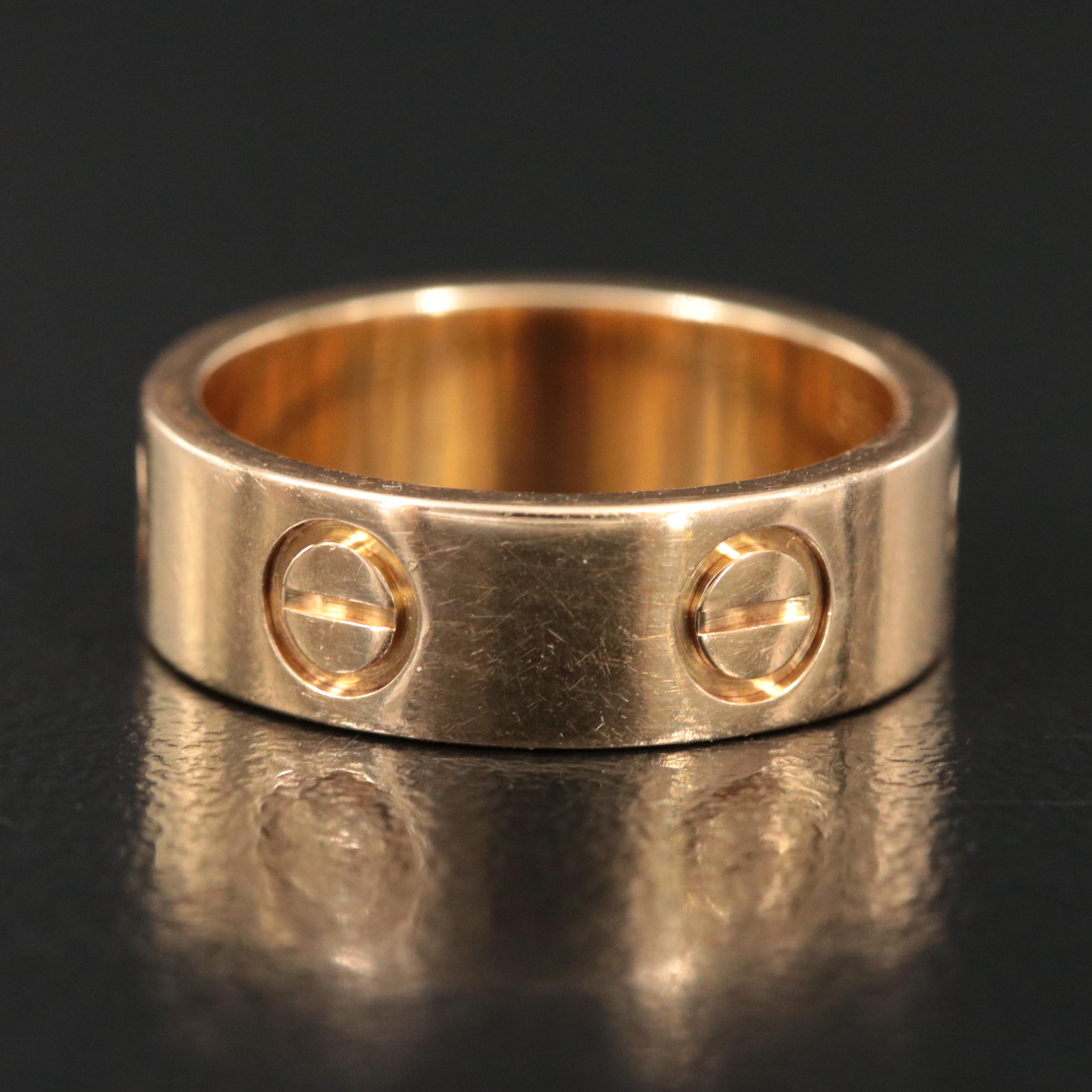 Cartier LOVE 18K Ring