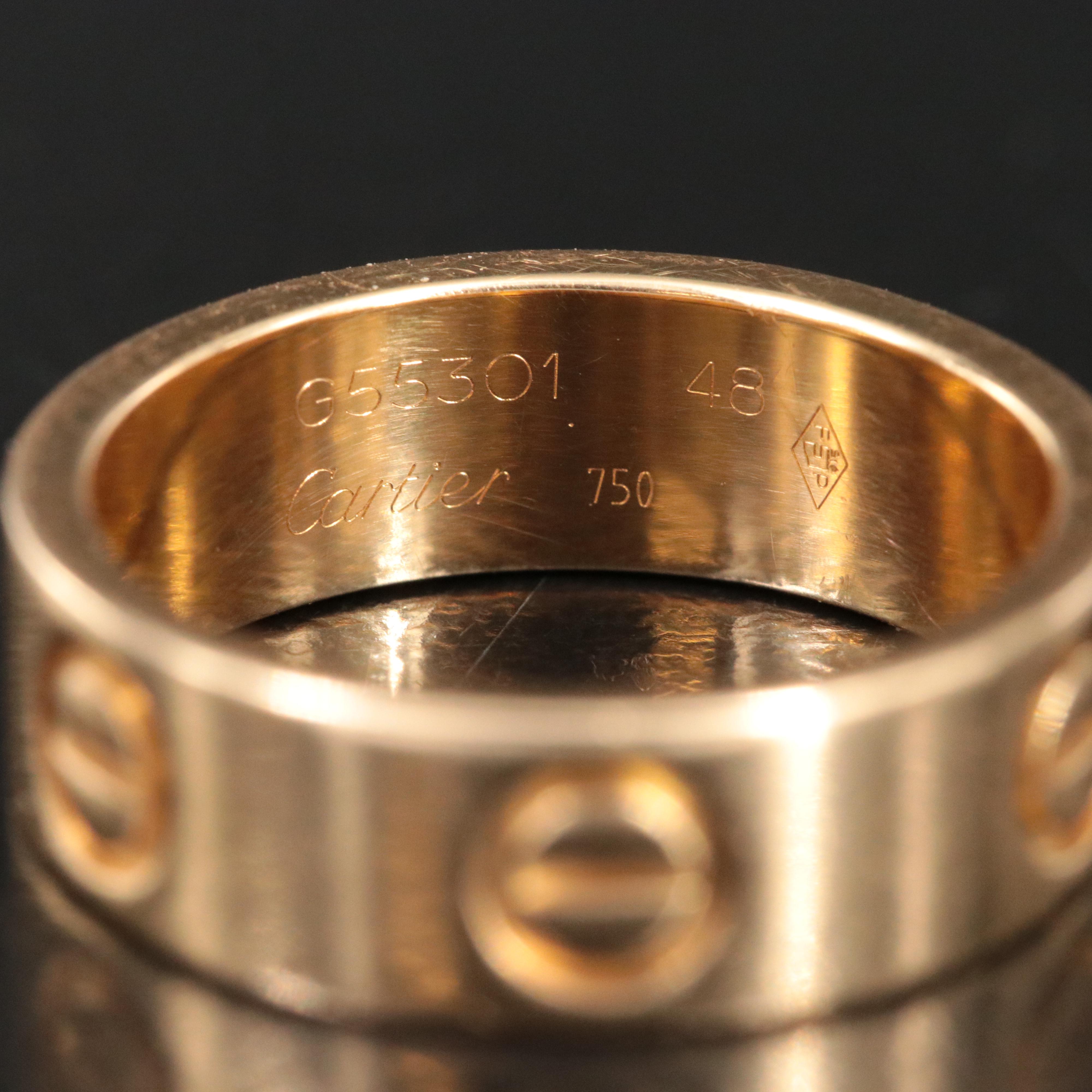 Cartier LOVE 18K Ring