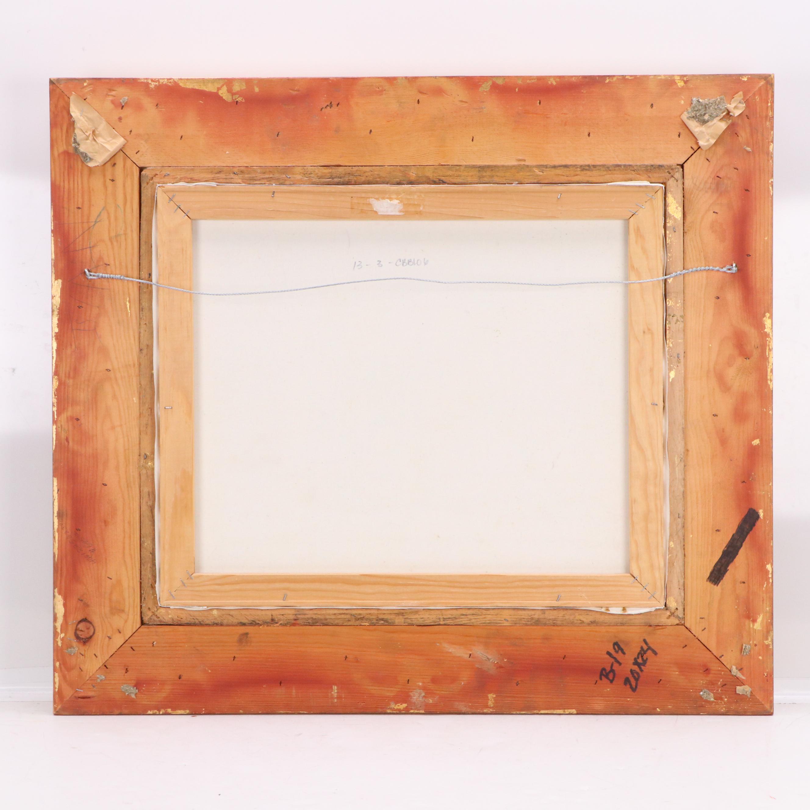 Rose Aimee Guite Oil Painting of Figures Playing on the Beach