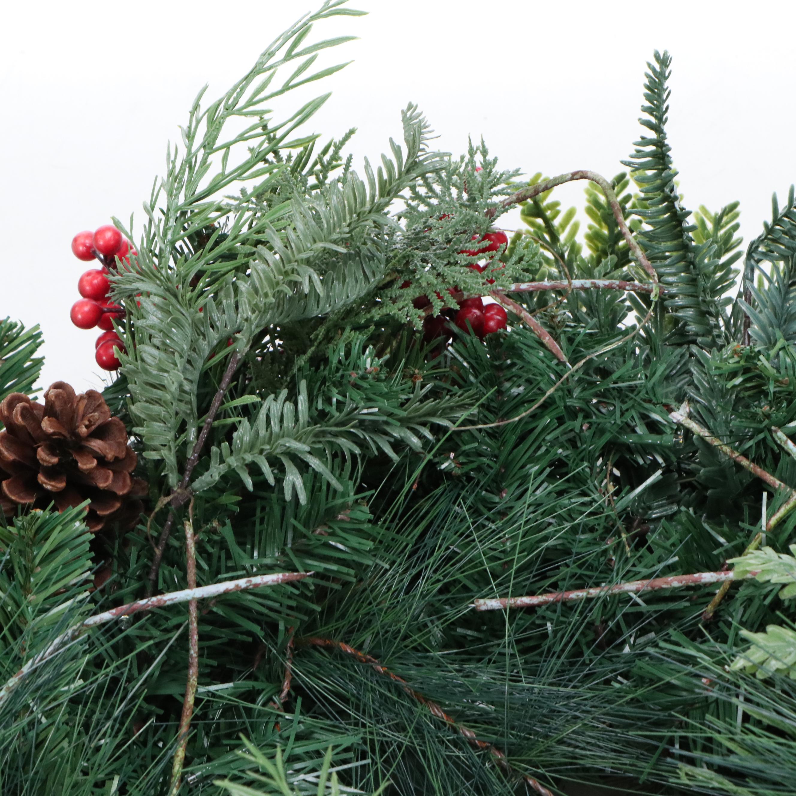 Frontgate "Christmas Cheer" Pre-Lit Winter Wreaths