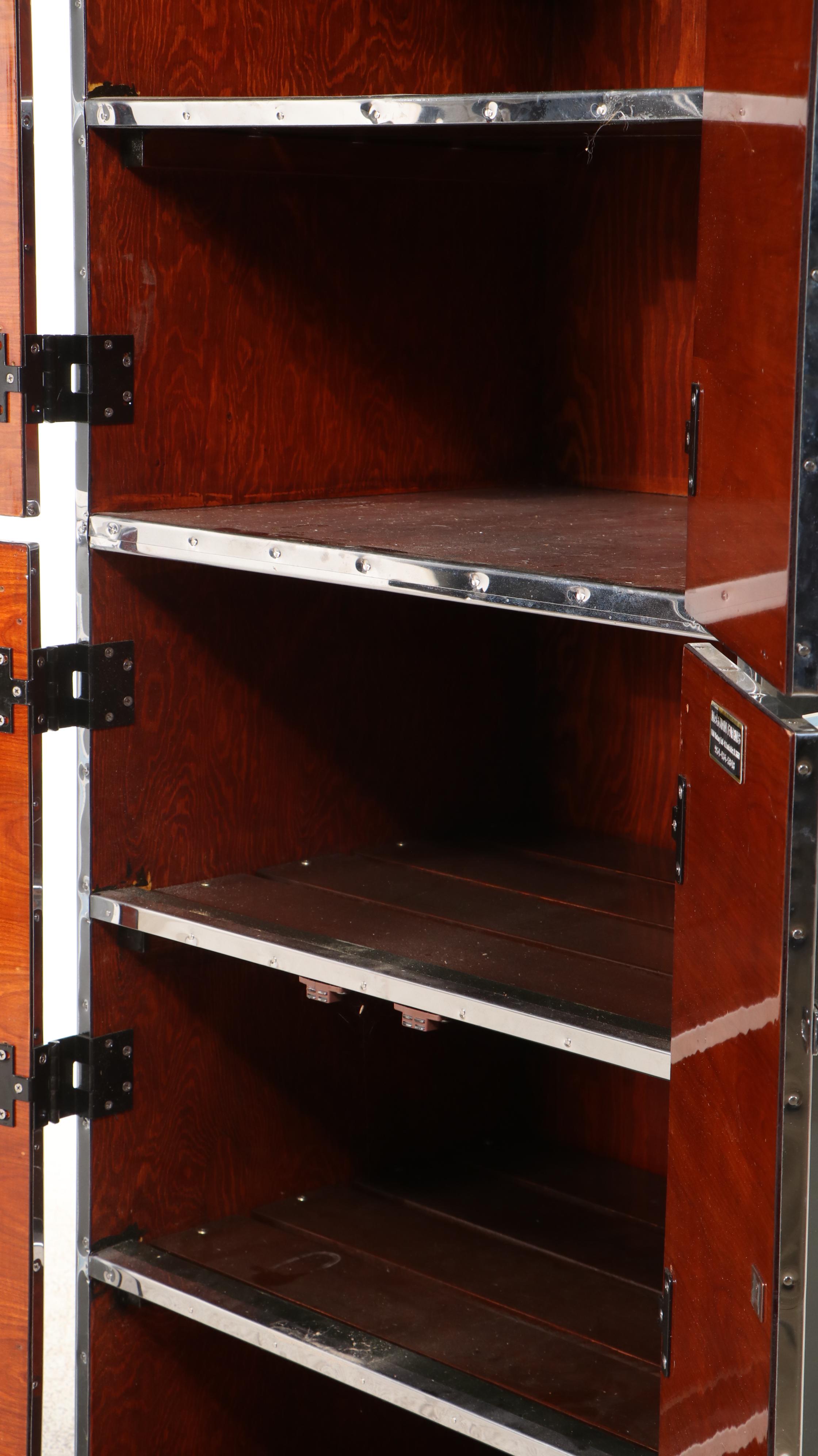 McGuinn Farms Metal-Clad Wood Horse Tack Cabinet