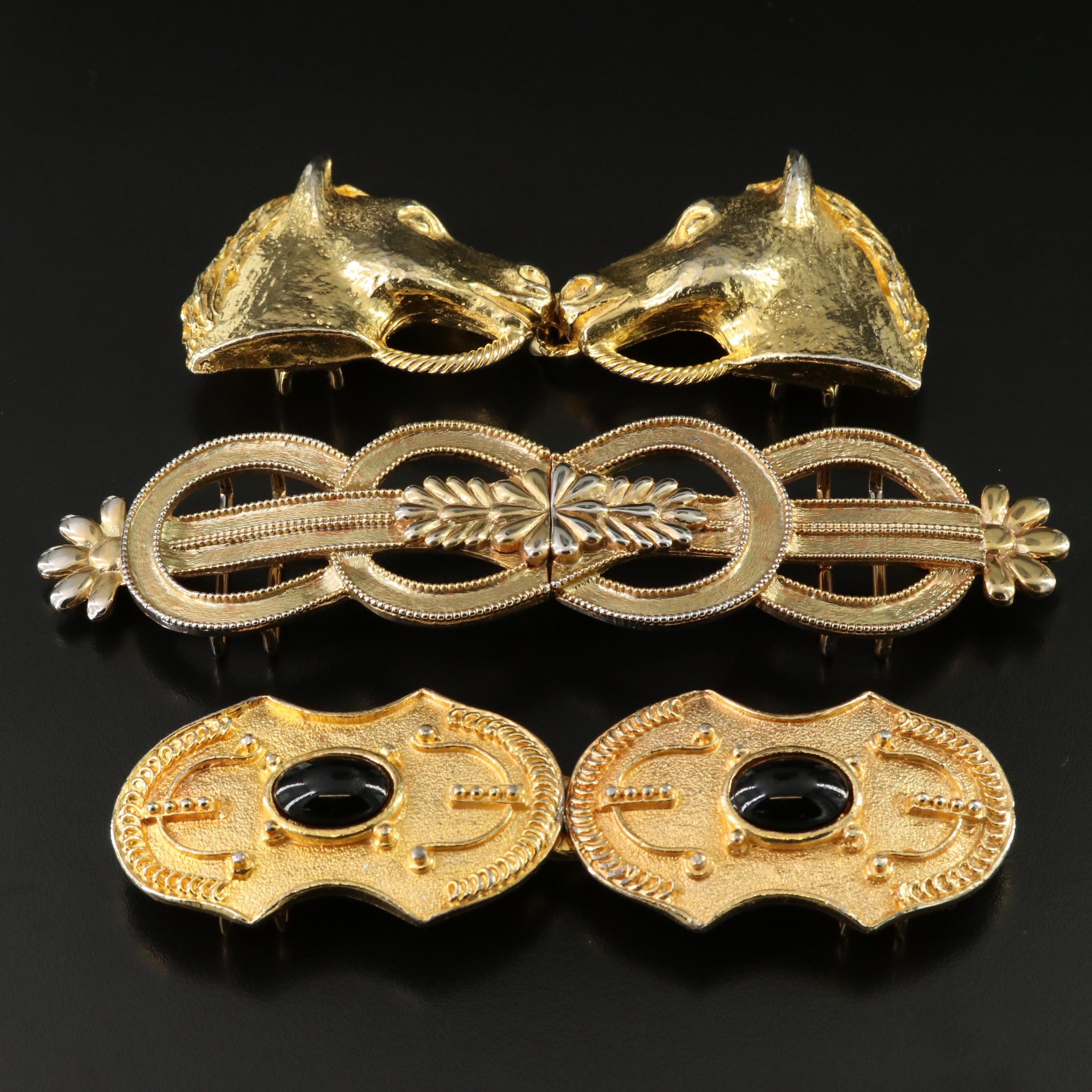 Gay Boyer and Mimi D.N. Featured in Belt Buckle Trio