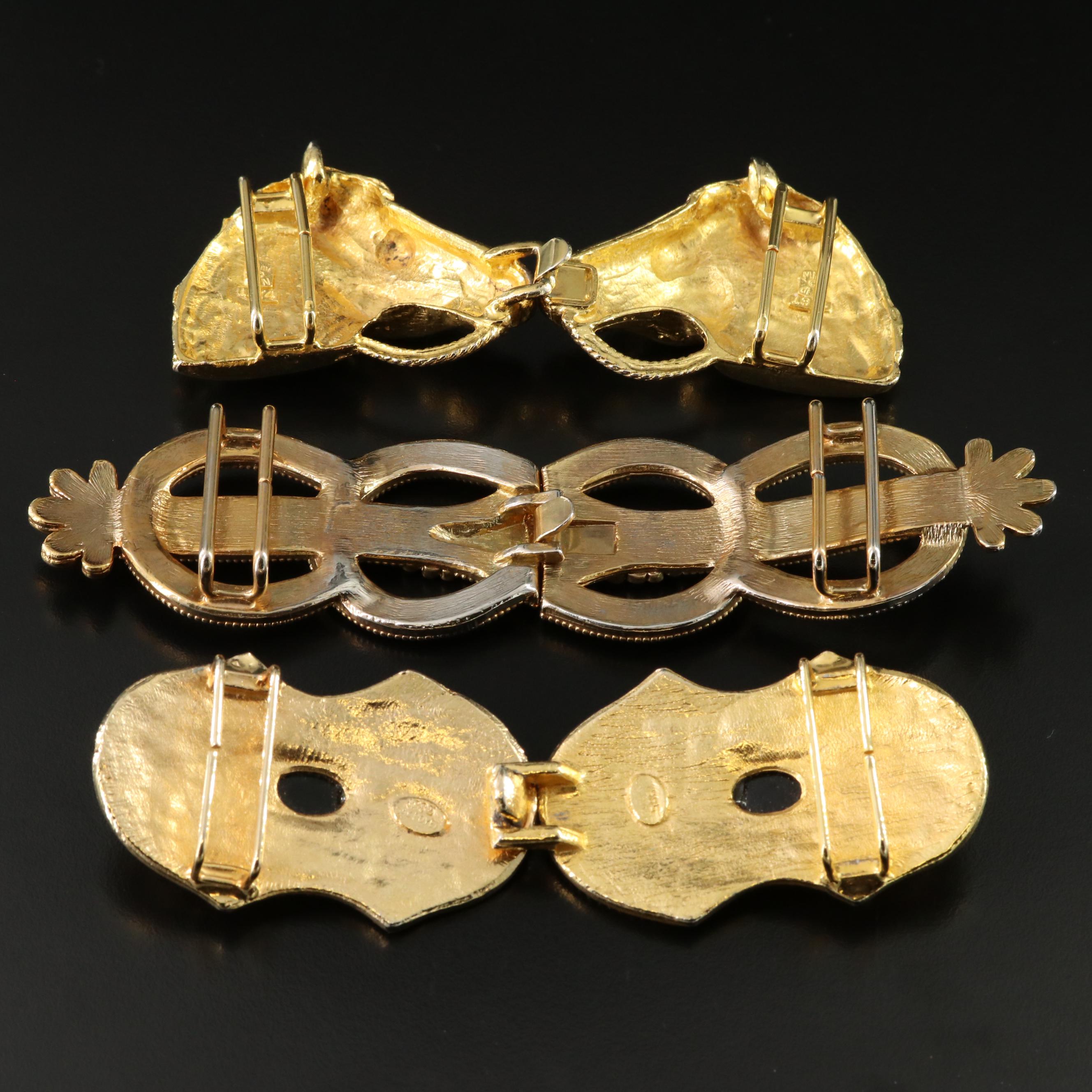 Gay Boyer and Mimi D.N. Featured in Belt Buckle Trio