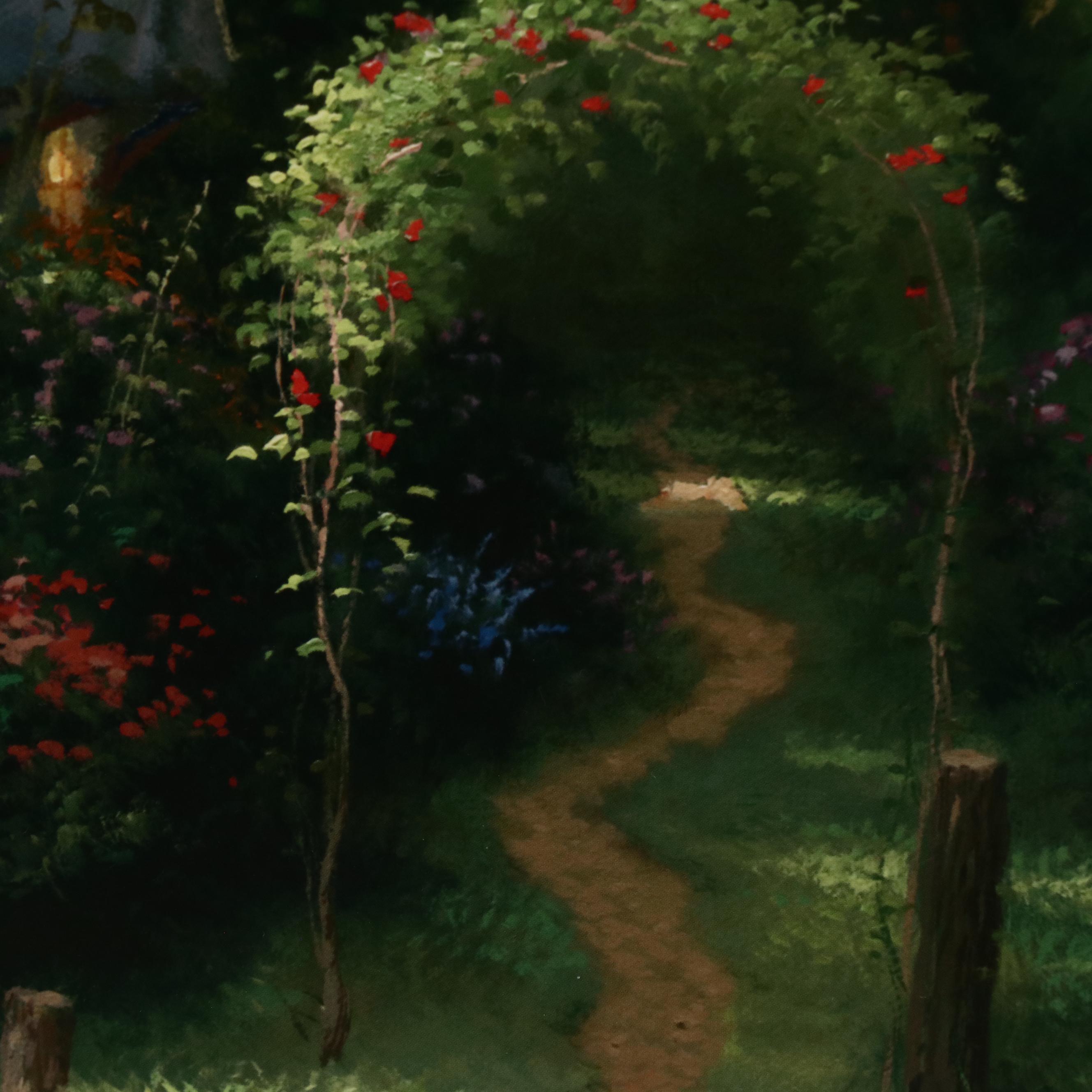 Offset Lithograph After Thomas Kinkade "A New Day Dawning"