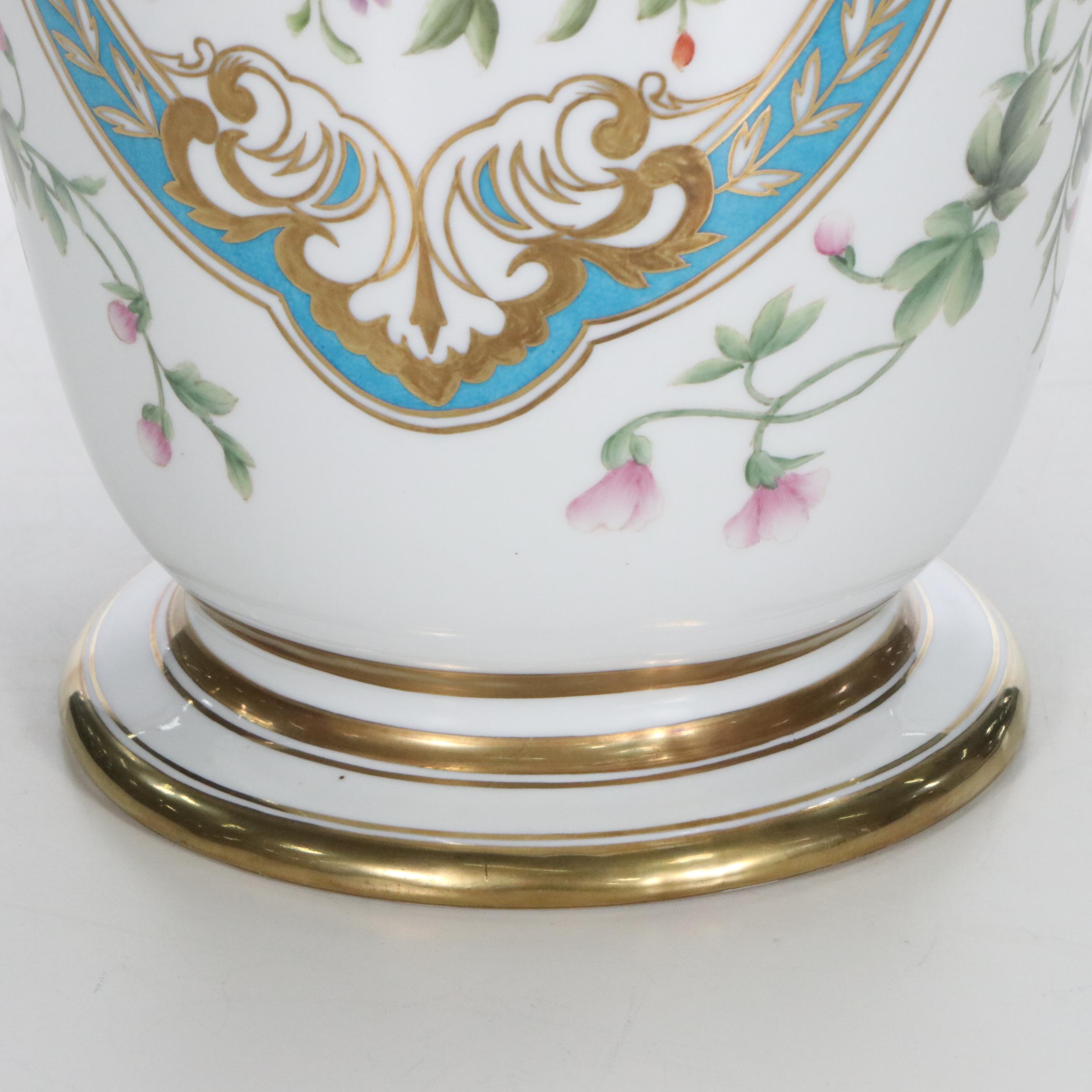 Chinese Famille Rose Porcelain Floor Vase