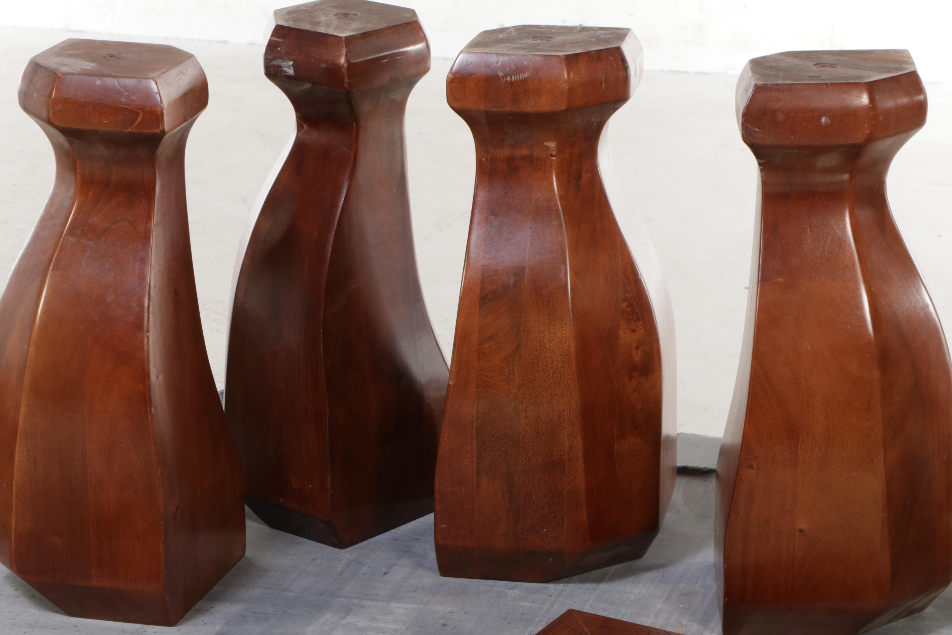 Brunswick "Madison" Slate-Top Billiards Table with Cues and Accessories