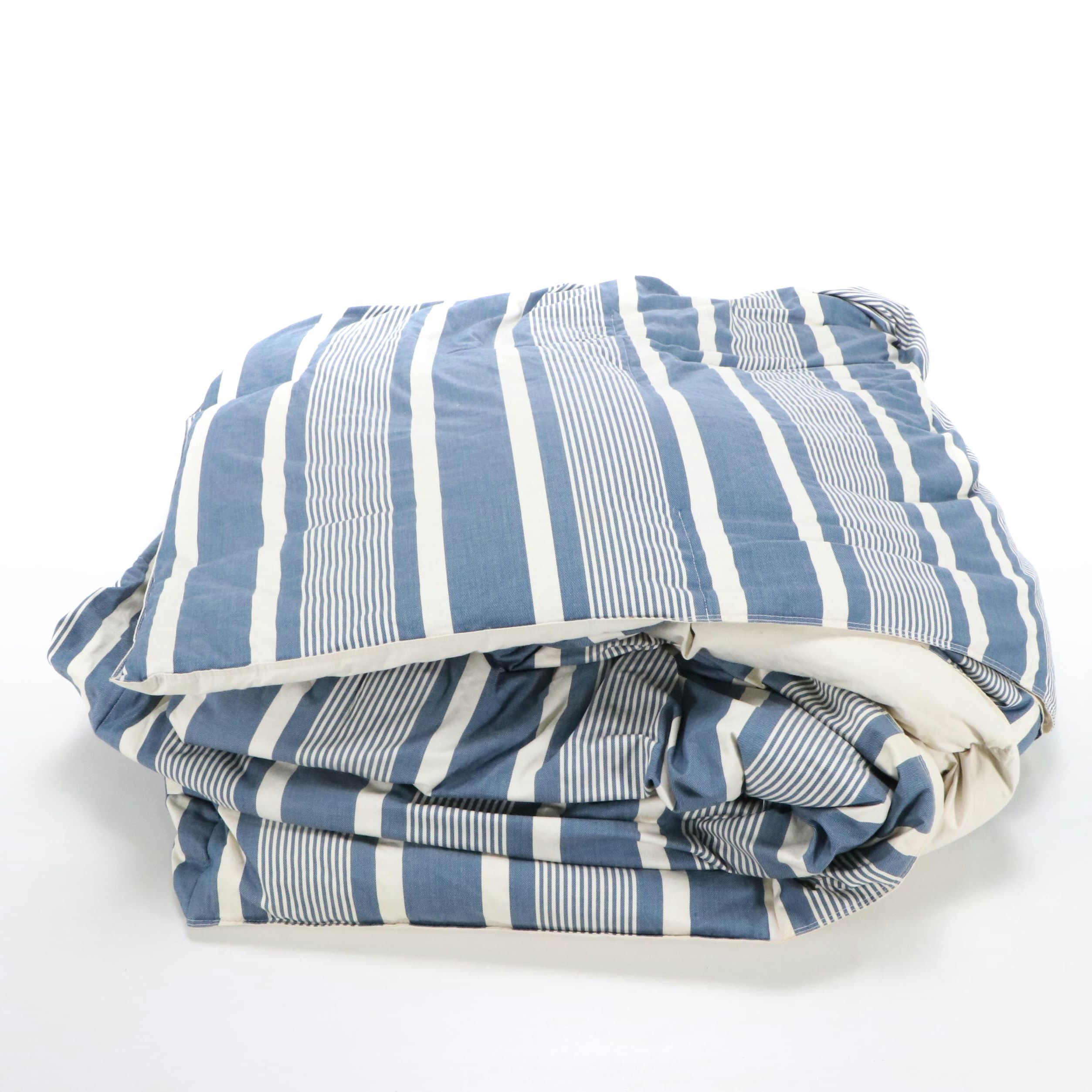 Ralph Lauren Home Striped Cotton Down Comforter
