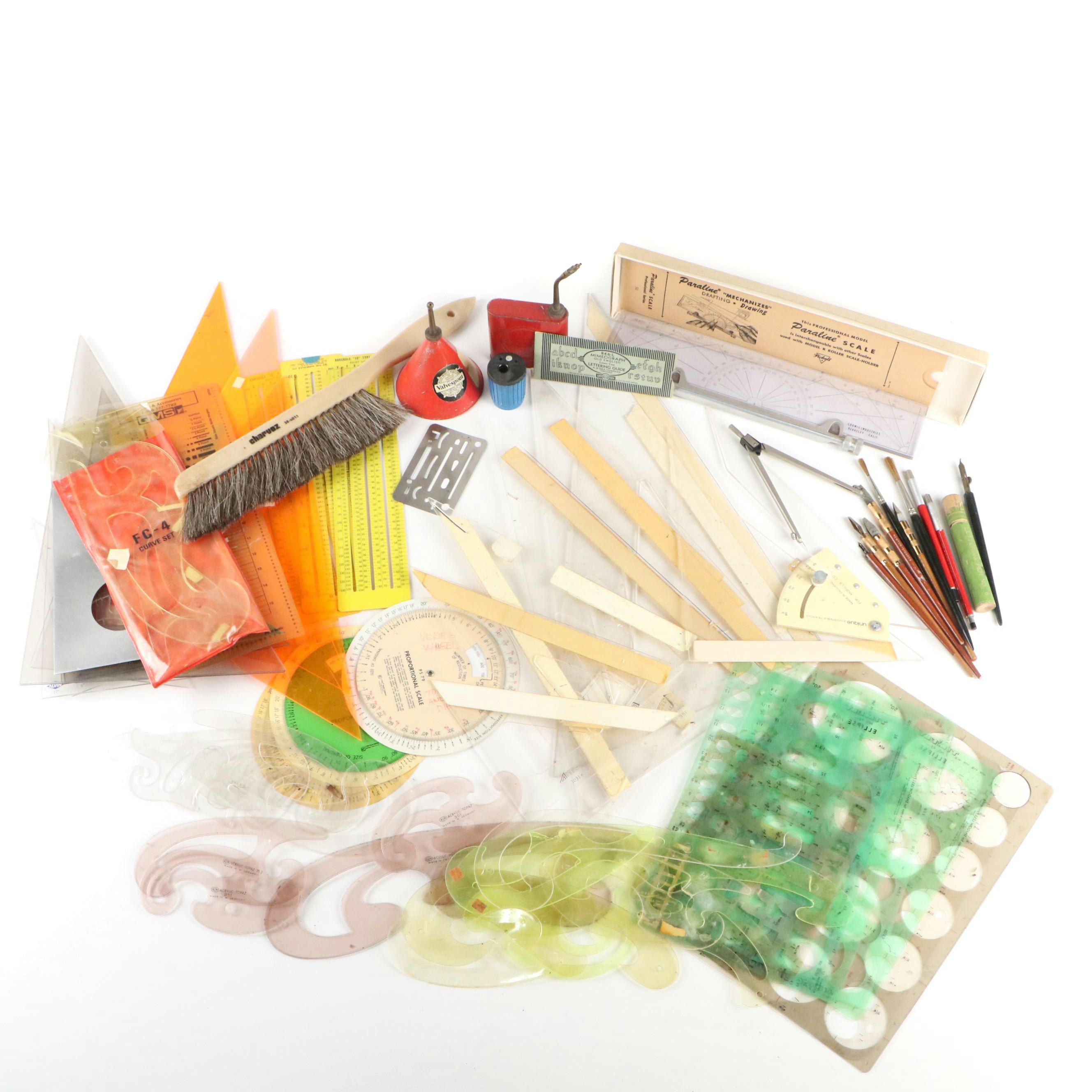 Proportional Scales, Stencils, Rulers and More