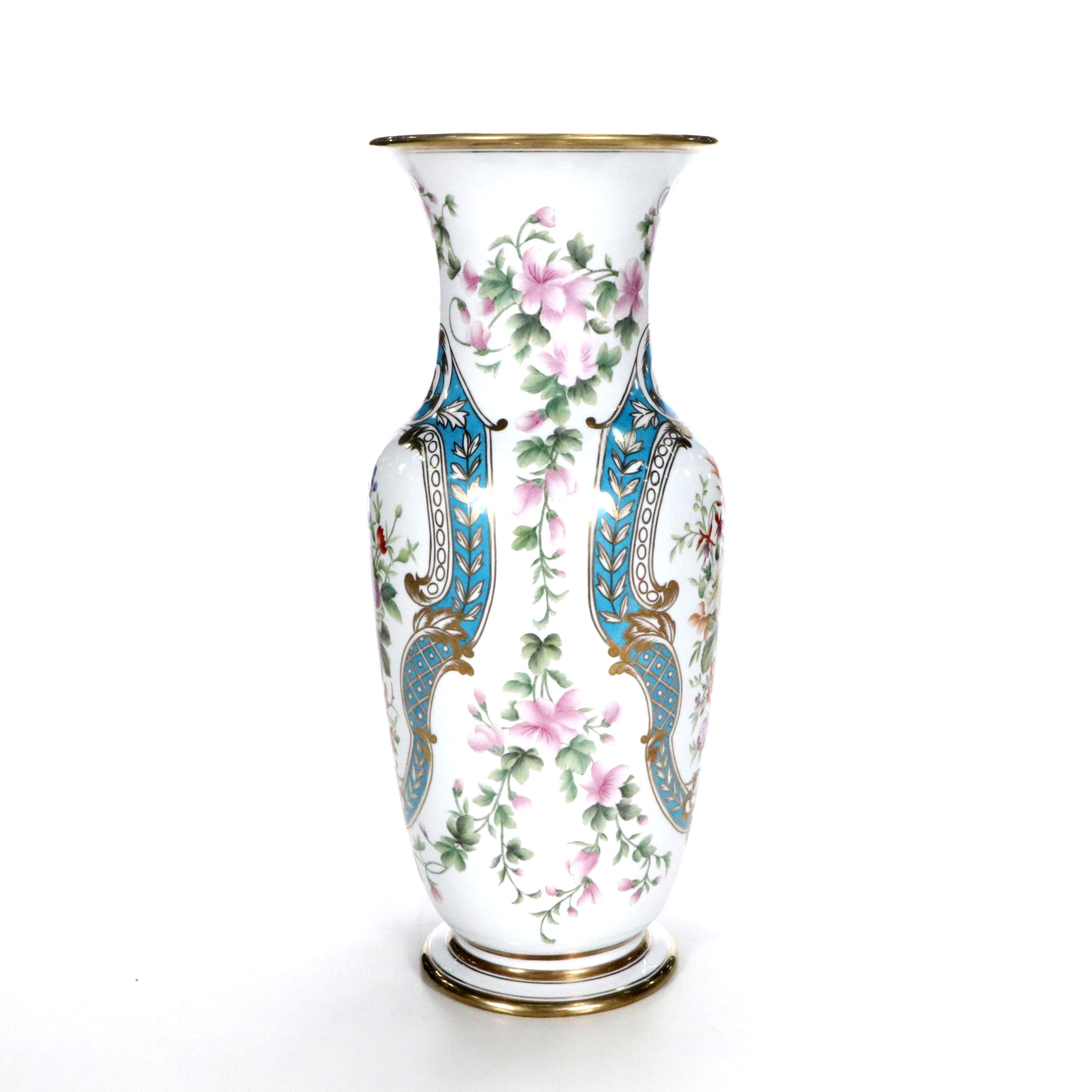 Chinese Famille Rose Porcelain Floor Vase