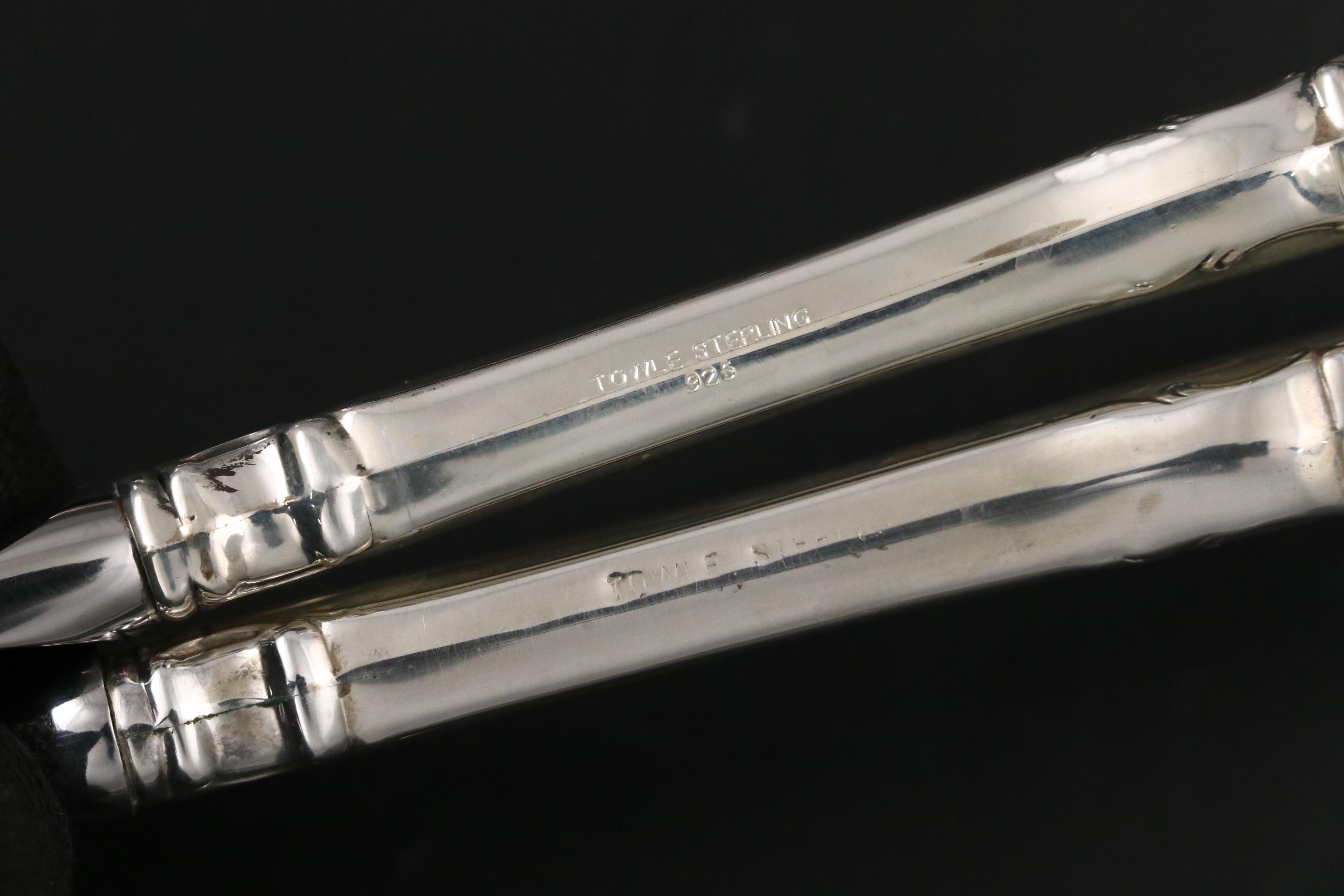 Towle "Legato" Sterling Silver Flatware and Serving Utensils