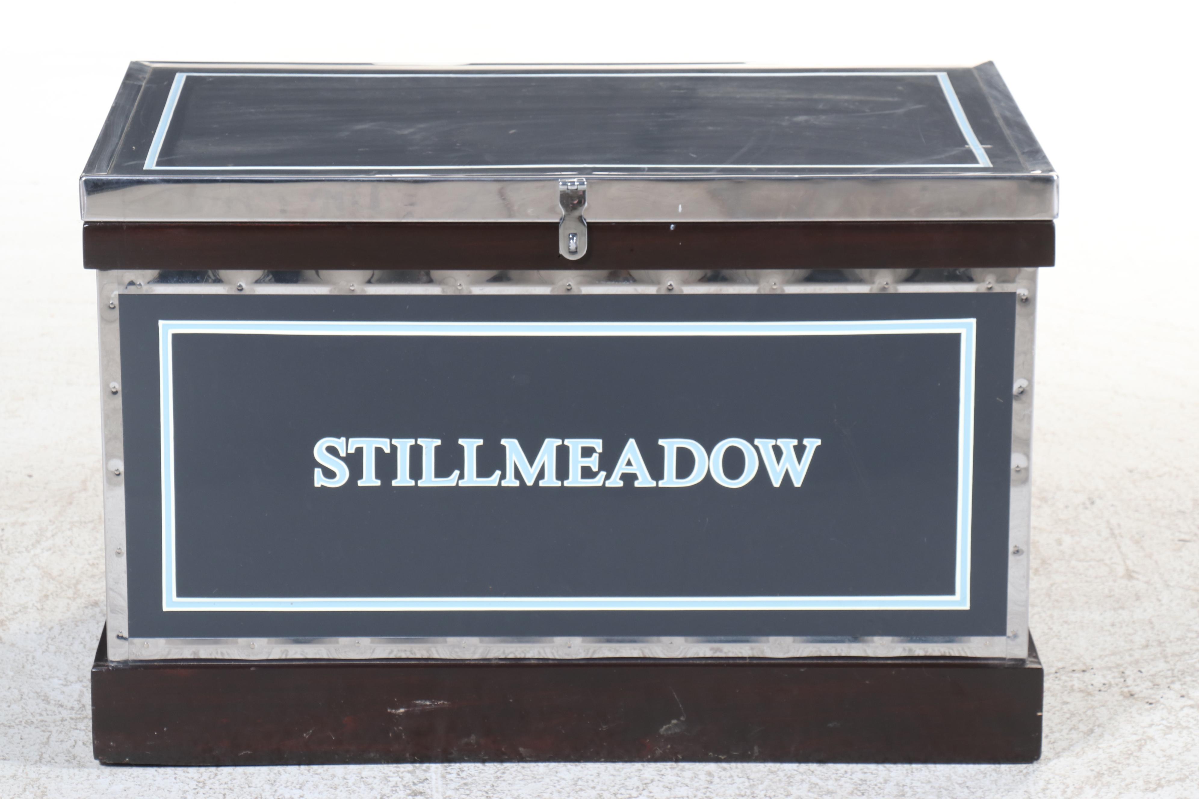 McGuinn Farms Metal Clad Horse Tack Chest