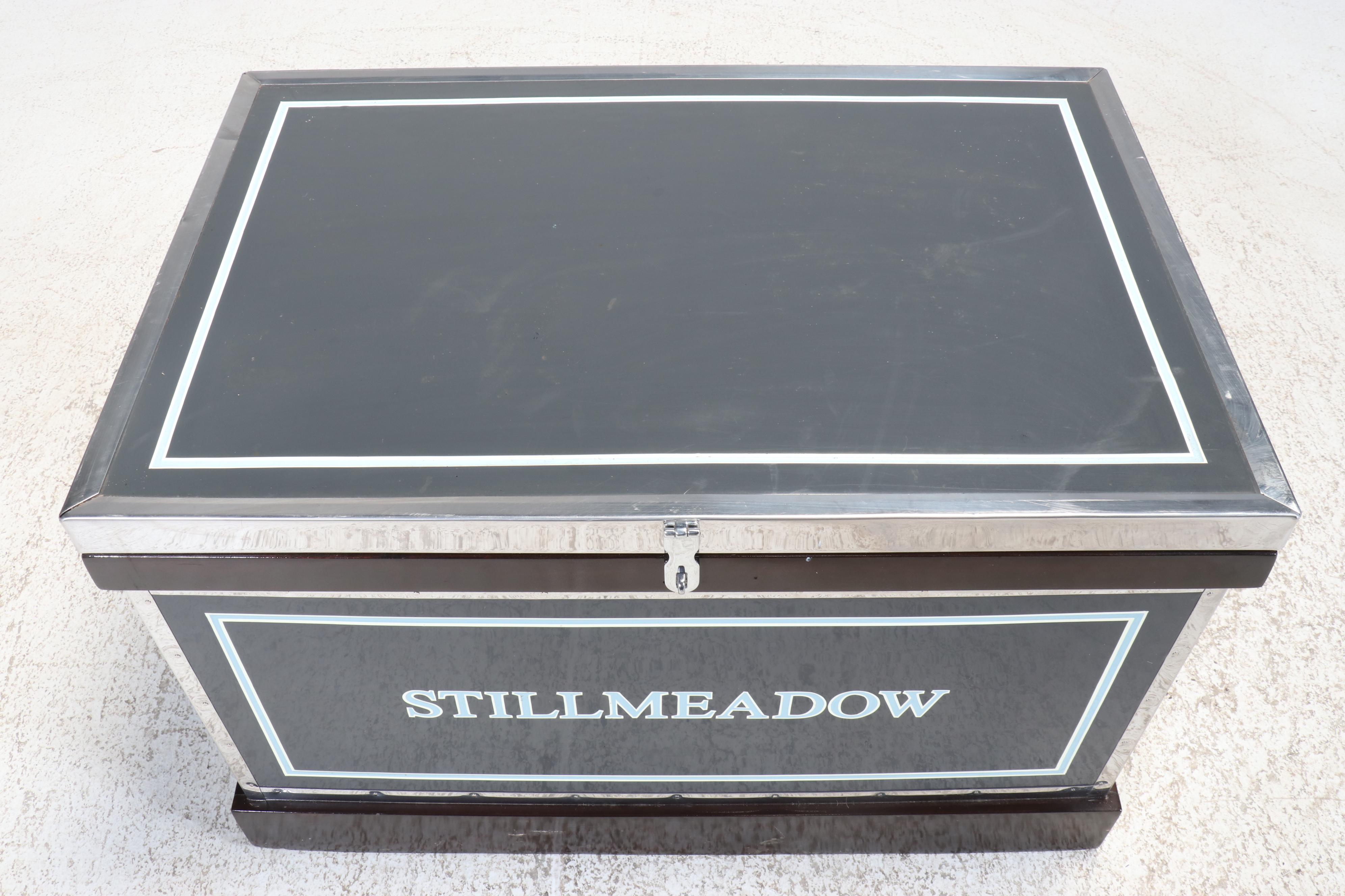 McGuinn Farms Metal Clad Horse Tack Chest