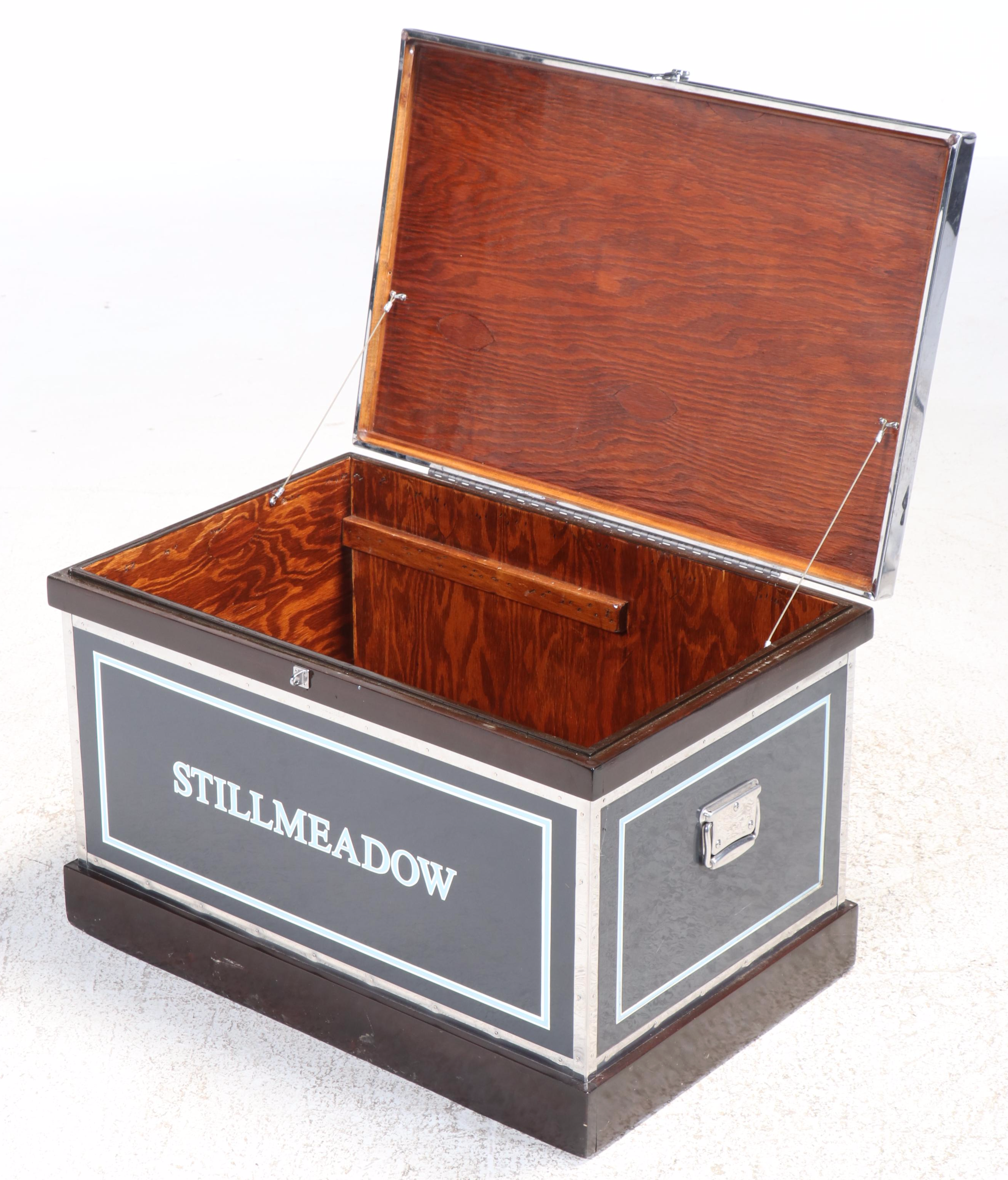 McGuinn Farms Metal Clad Horse Tack Chest