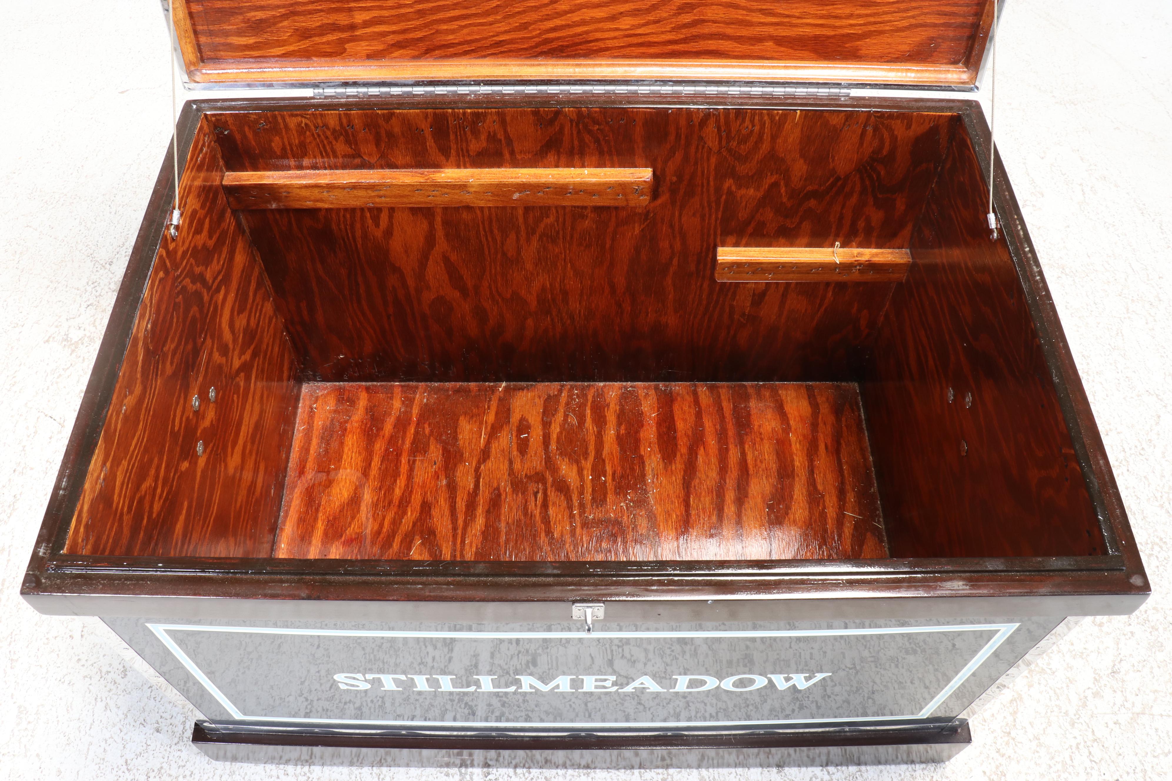 McGuinn Farms Metal Clad Horse Tack Chest