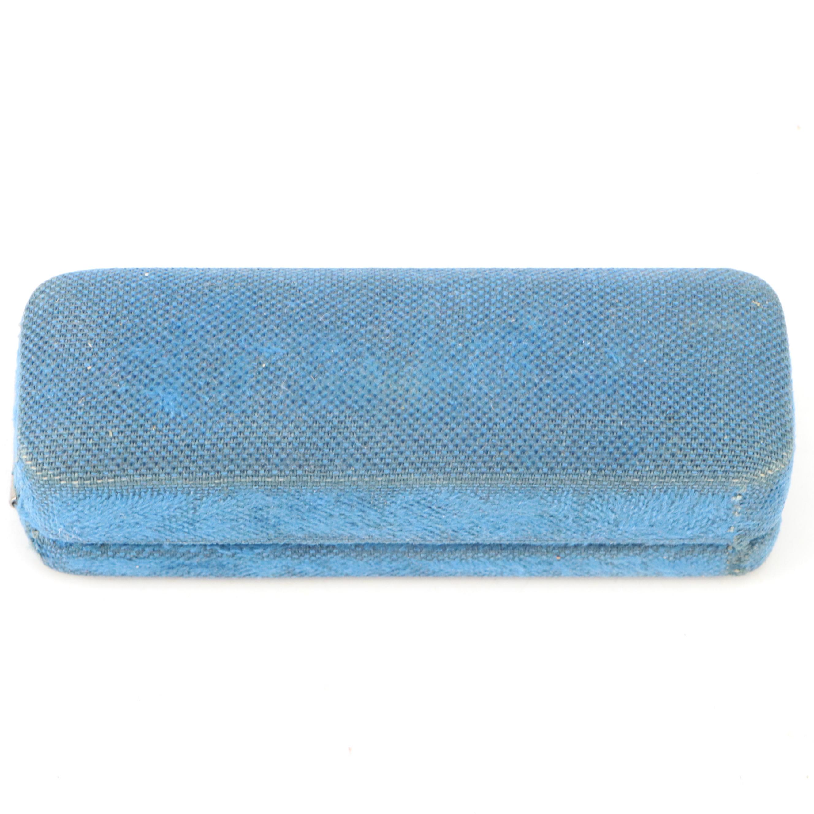 Dietzgen Metal Style M and Post Slide Rules with Leather Cases