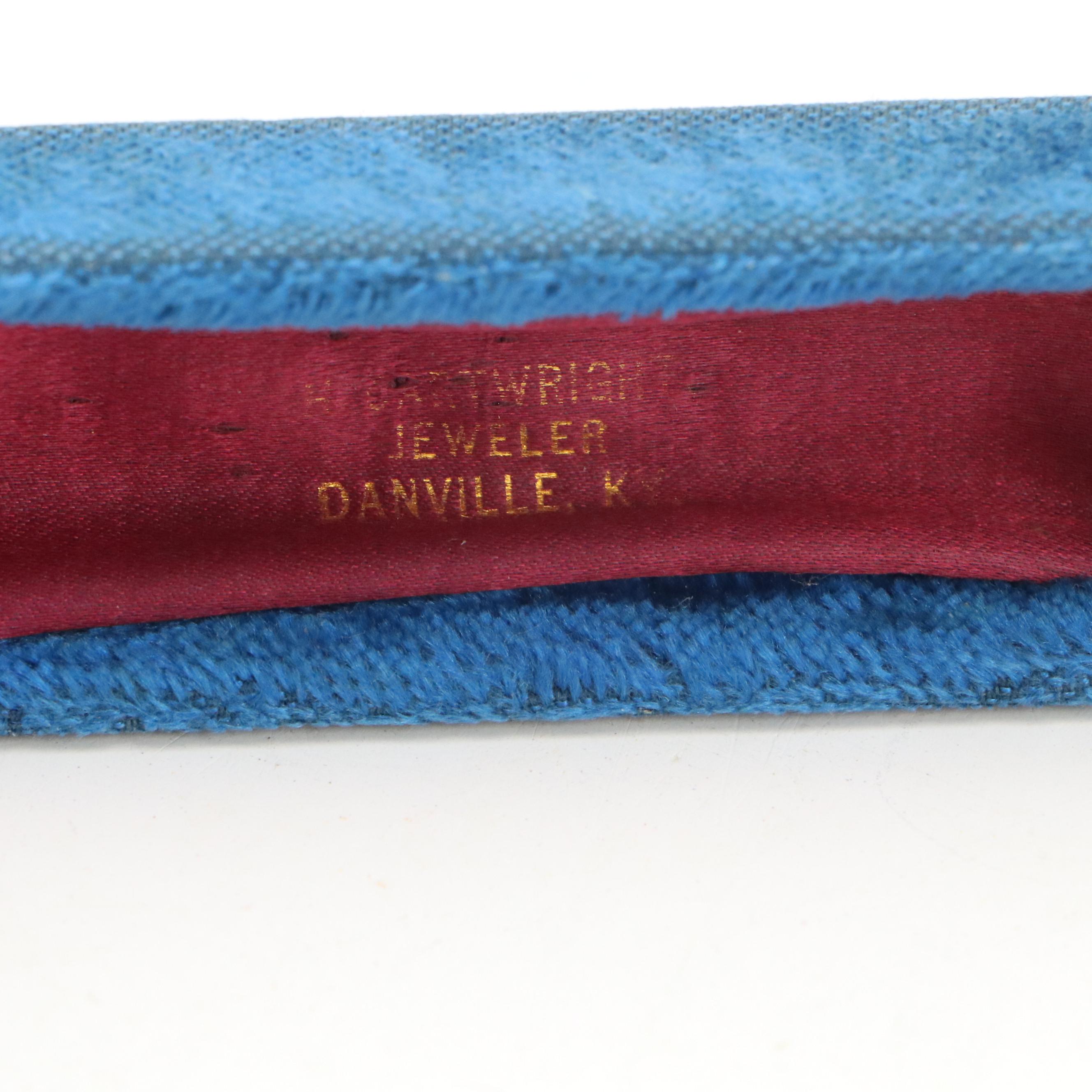 Dietzgen Metal Style M and Post Slide Rules with Leather Cases