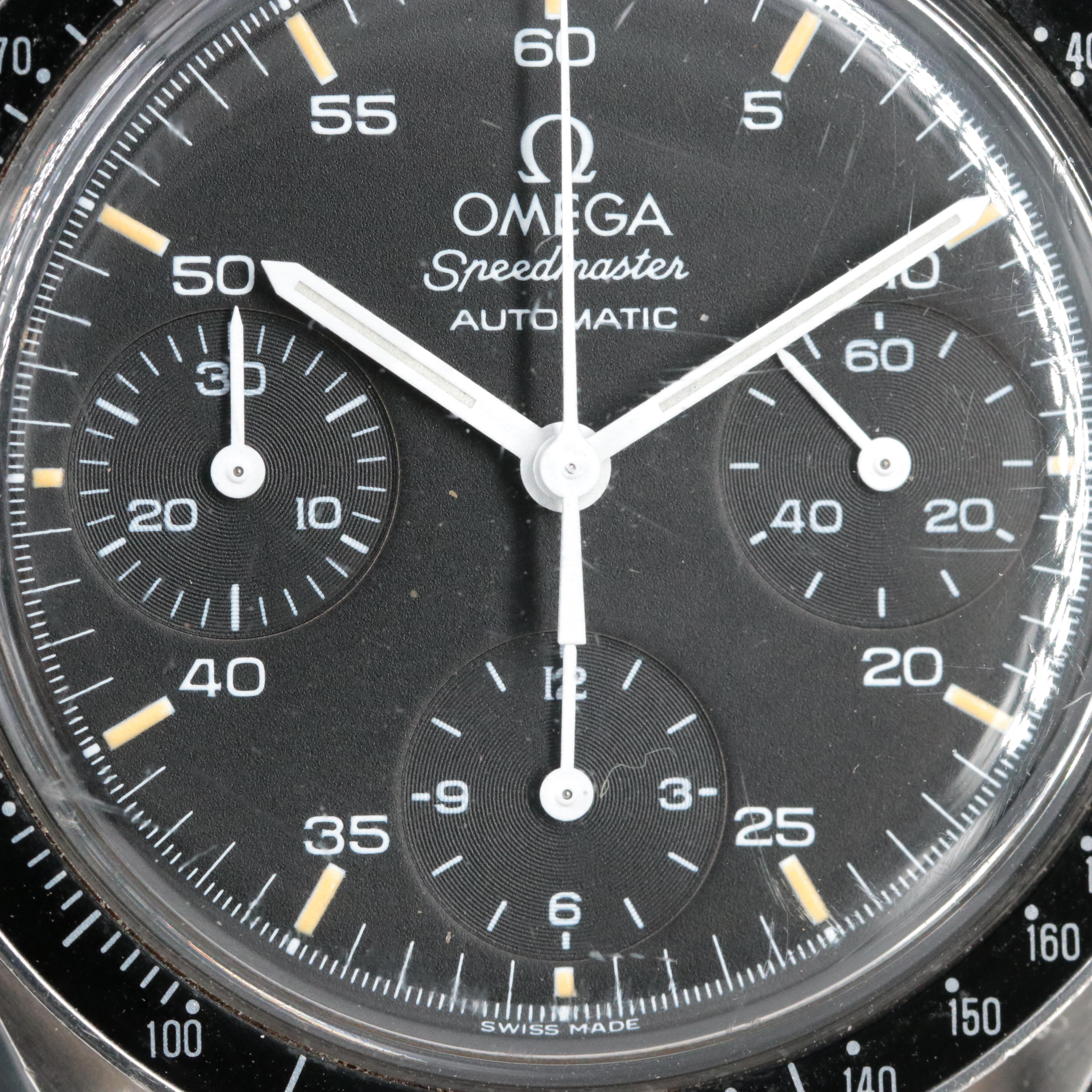 1999 Omega Speedmaster Reduced 39mm Automatic Chronograph Watch