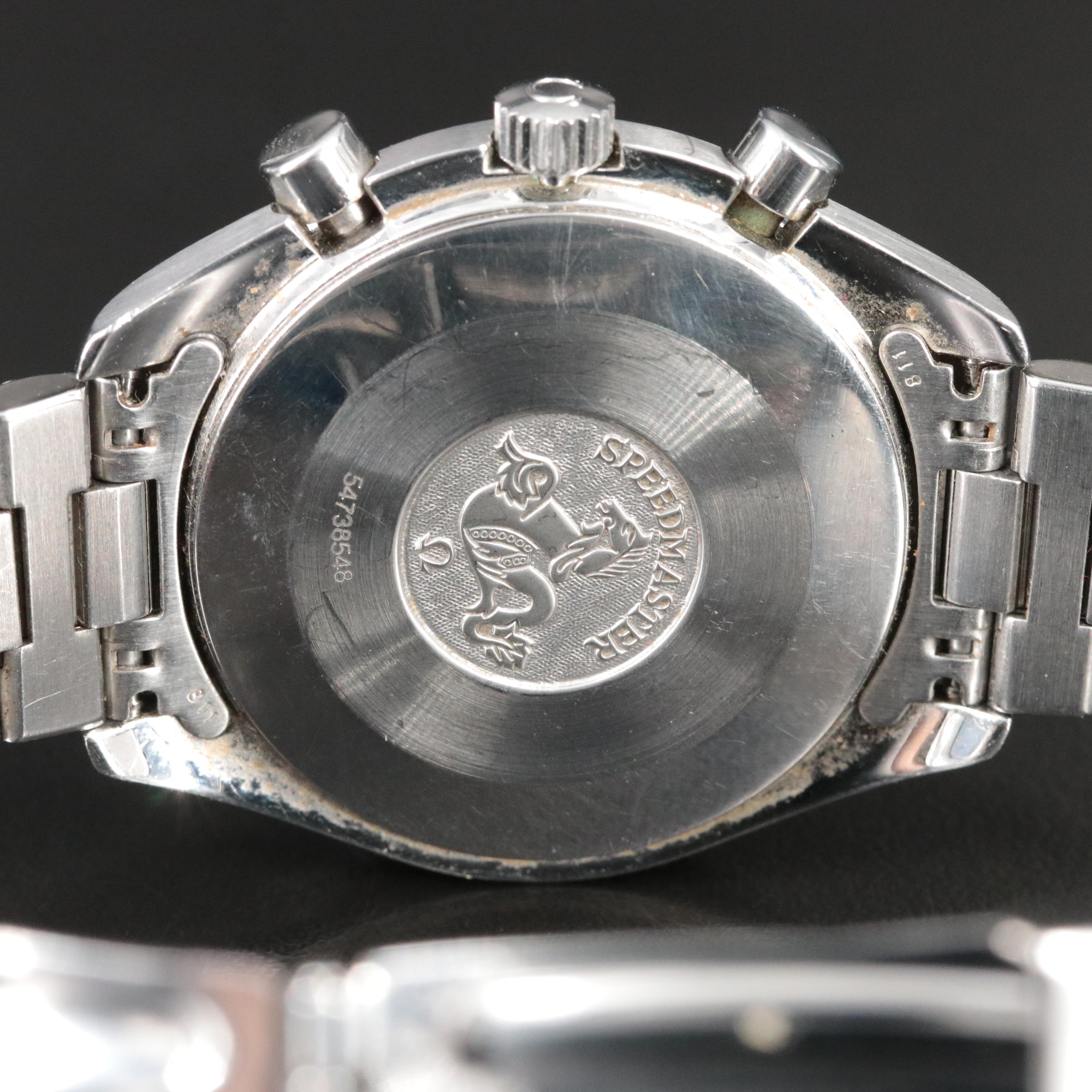 1999 Omega Speedmaster Reduced 39mm Automatic Chronograph Watch