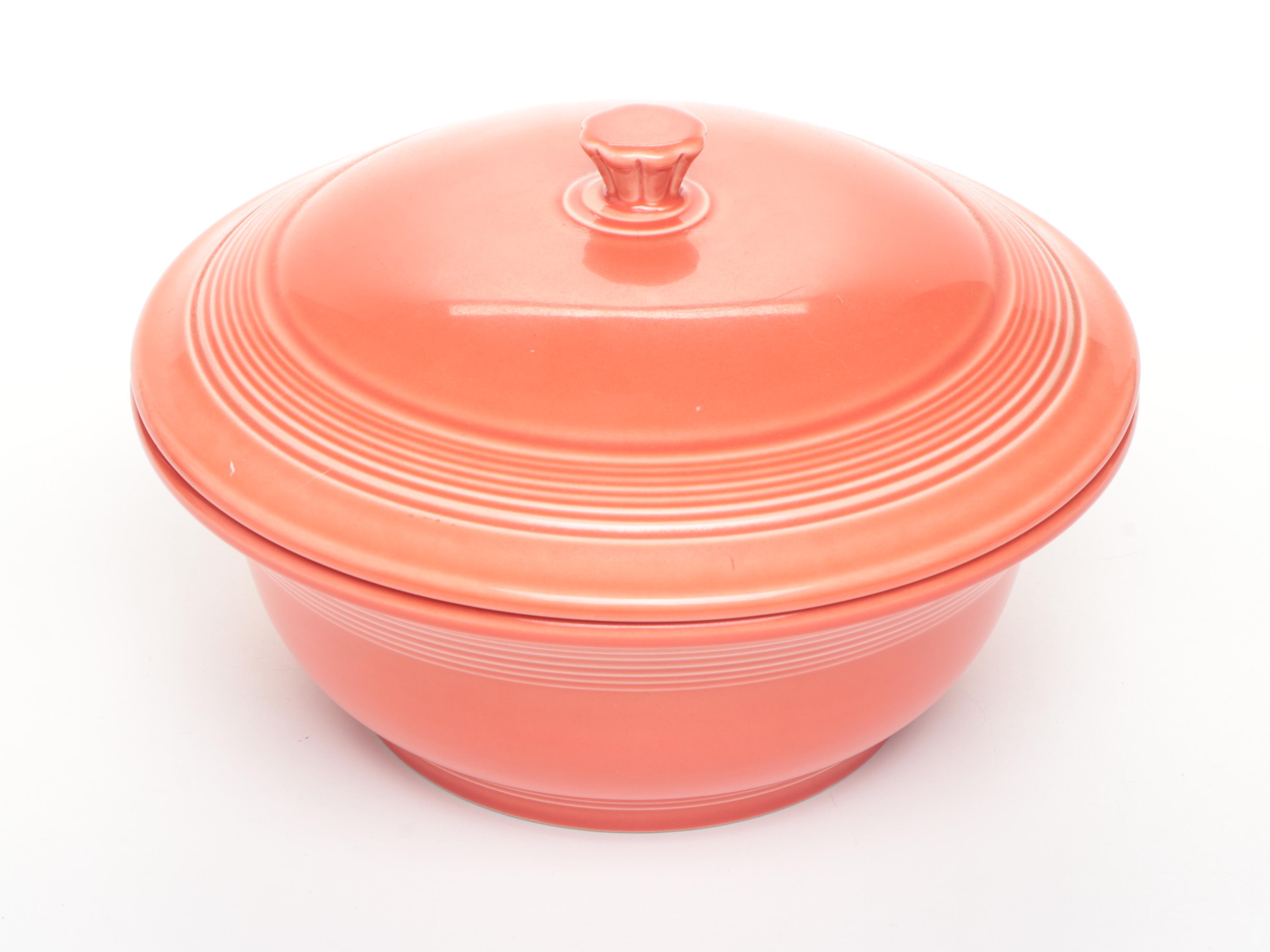 Homer Laughlin "Fiesta" Persimmon Tableware and Accessories