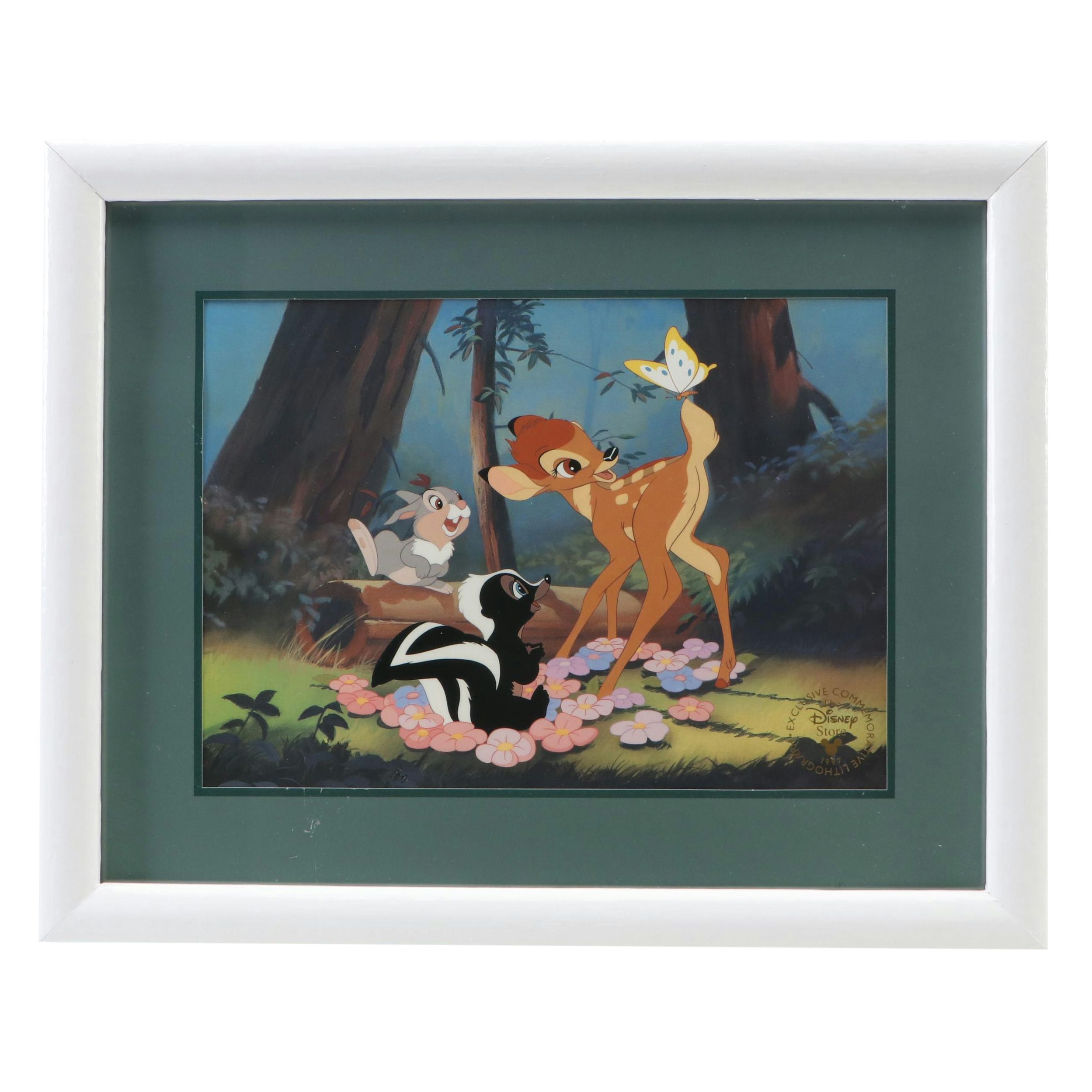 The Disney Store Bambi Offset Lithograph, 1997
