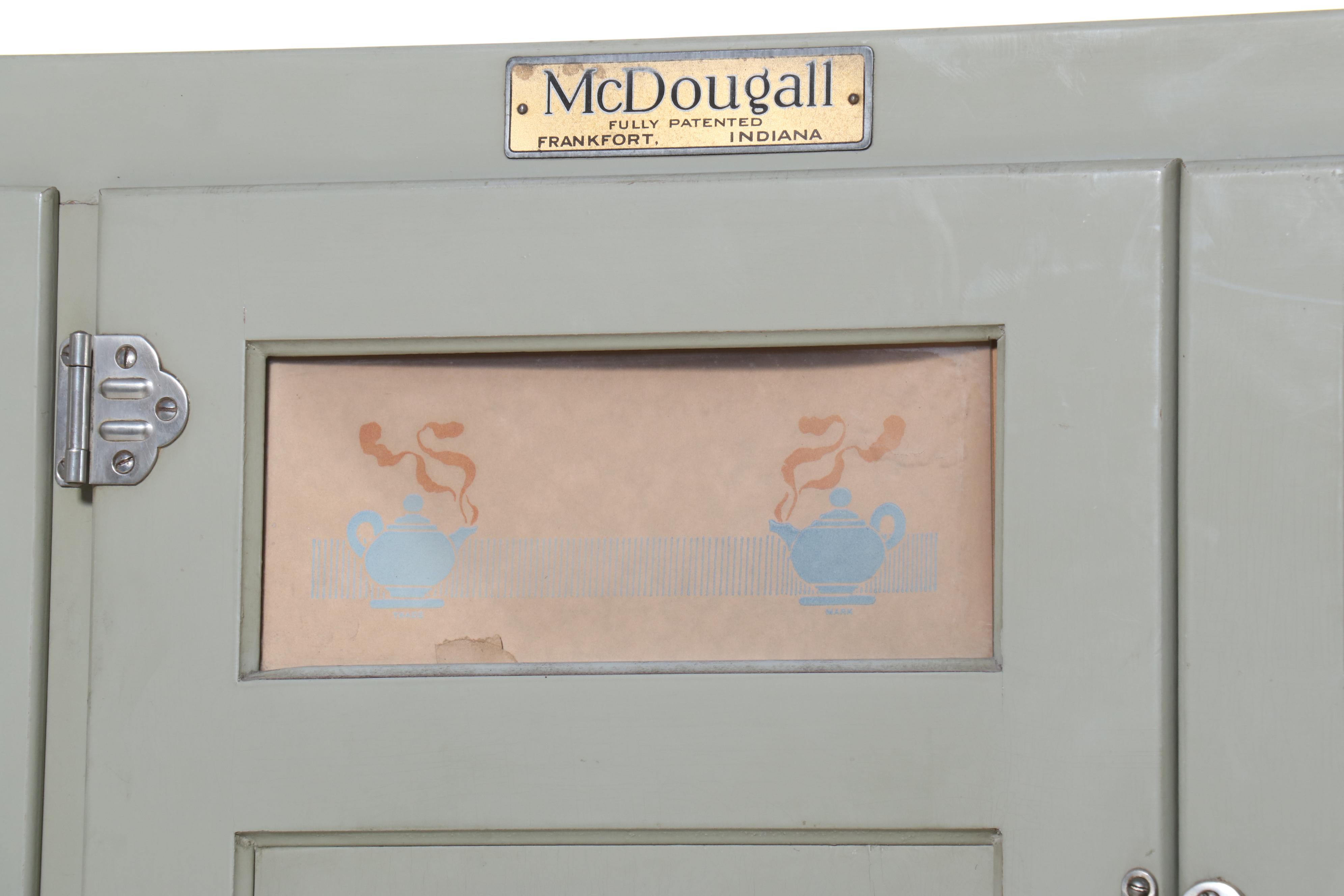 McDougall HoosierStyle Kitchen Cabinet with Hutch, Early to Mid-20th Century