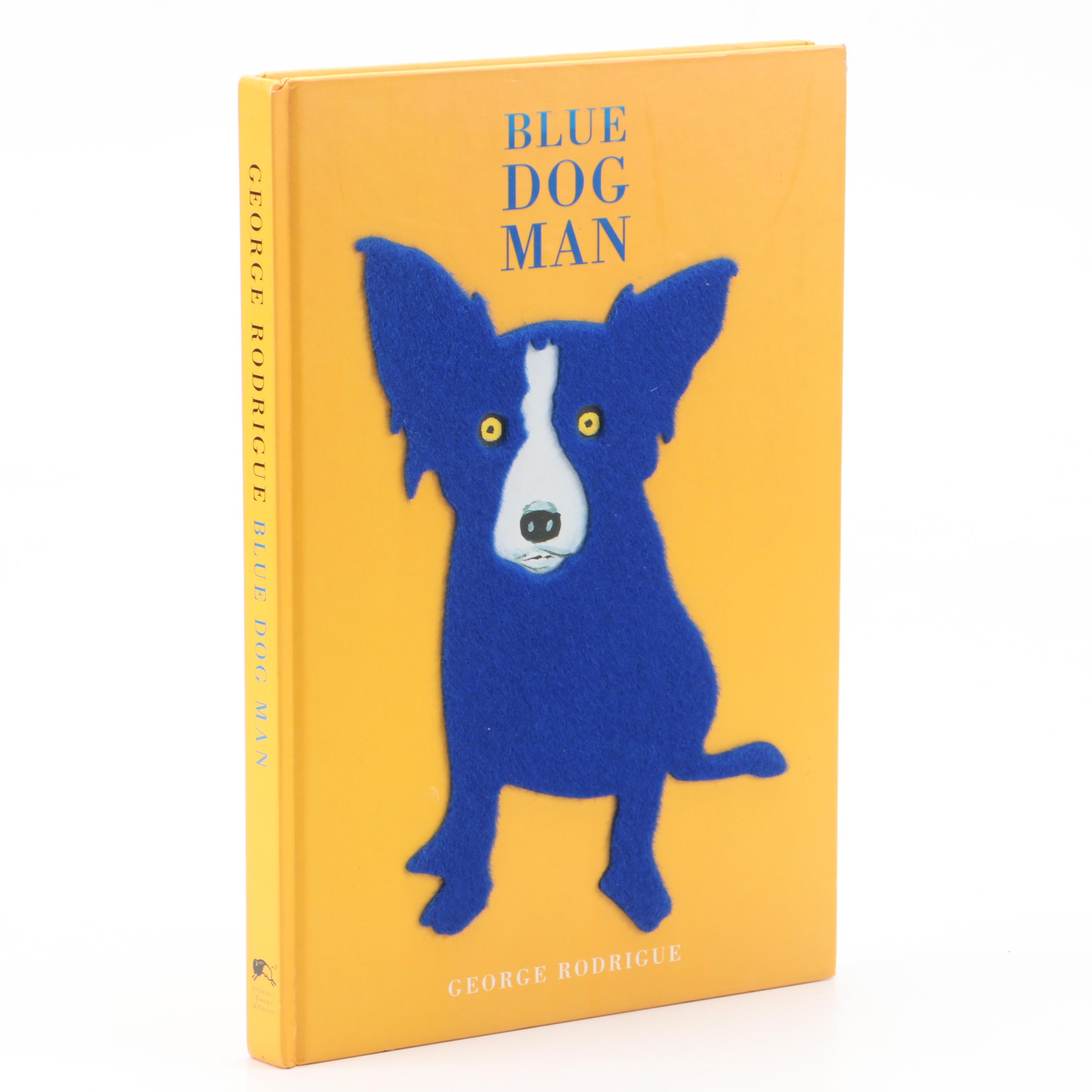 First Printing "Blue Dog Man" by George Rodrigue, 1999