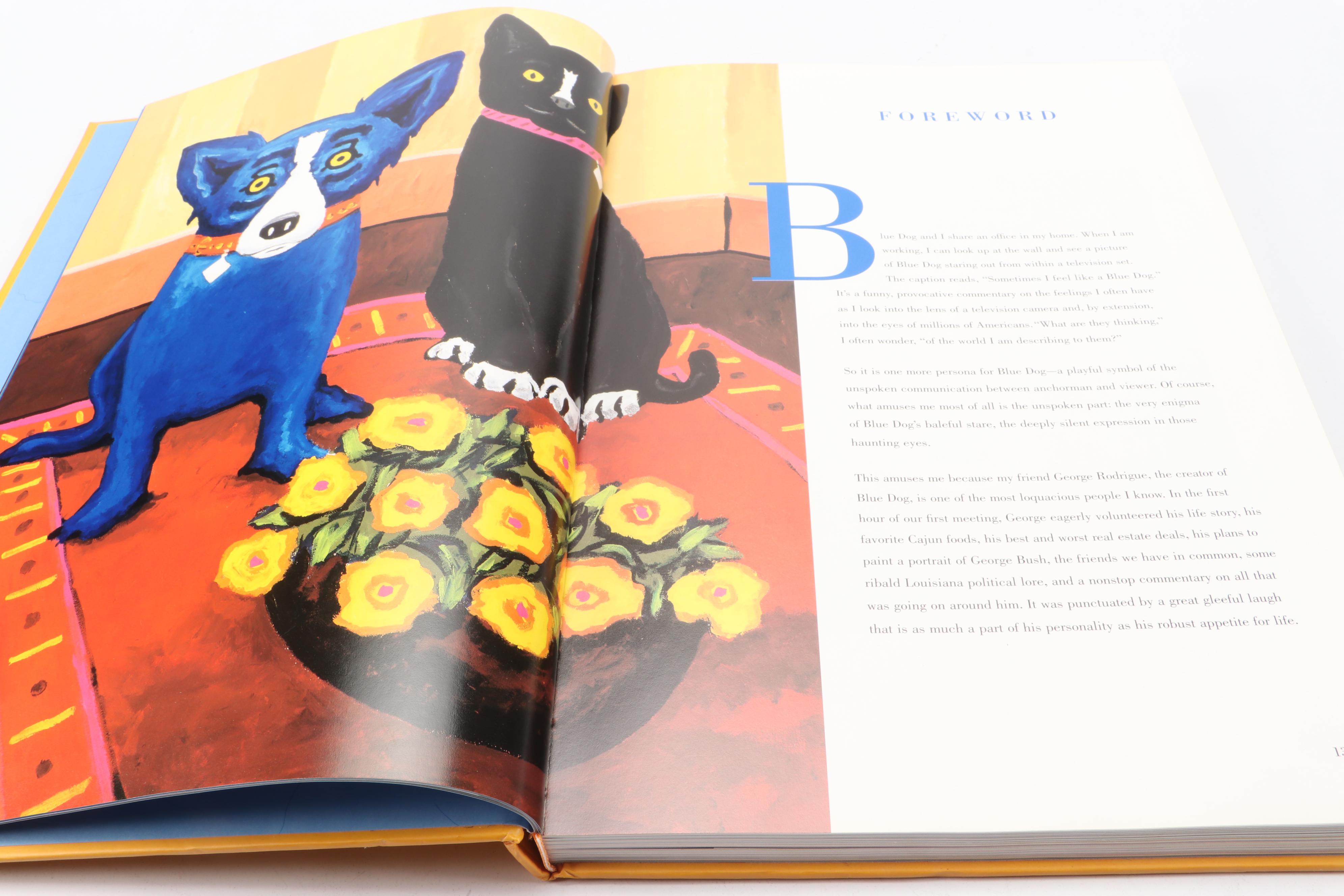 First Printing "Blue Dog Man" by George Rodrigue, 1999