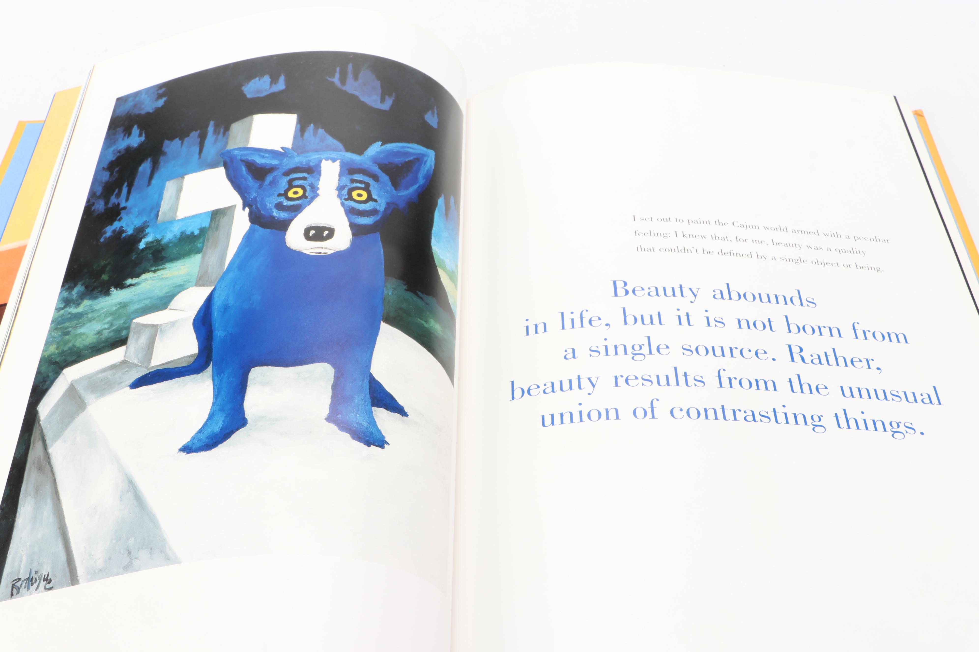 First Printing "Blue Dog Man" by George Rodrigue, 1999